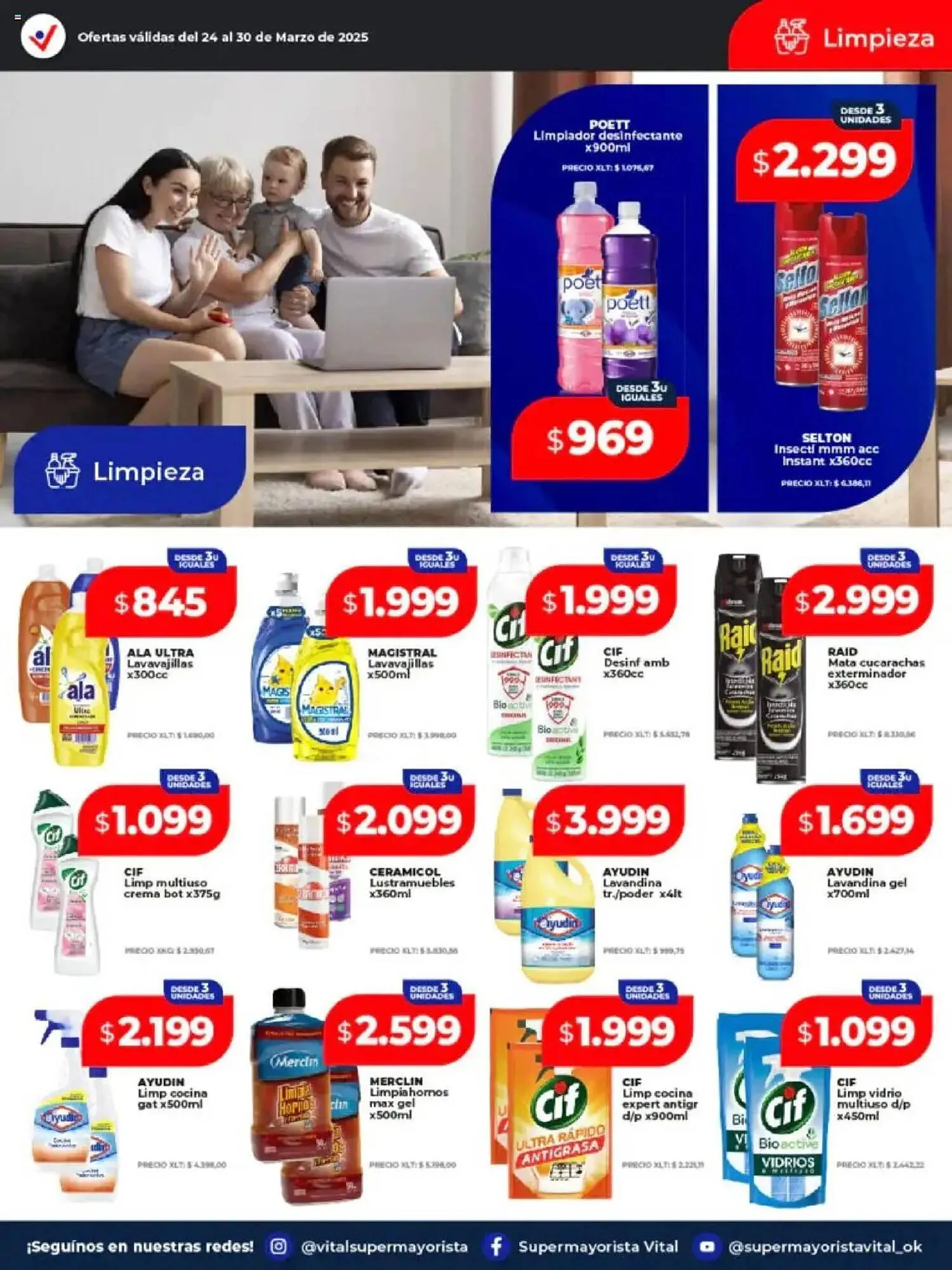 Ofertas de Catálogo Supermayorista Vital 24 de marzo al 30 de marzo 2025 - Página 9 del catálogo
