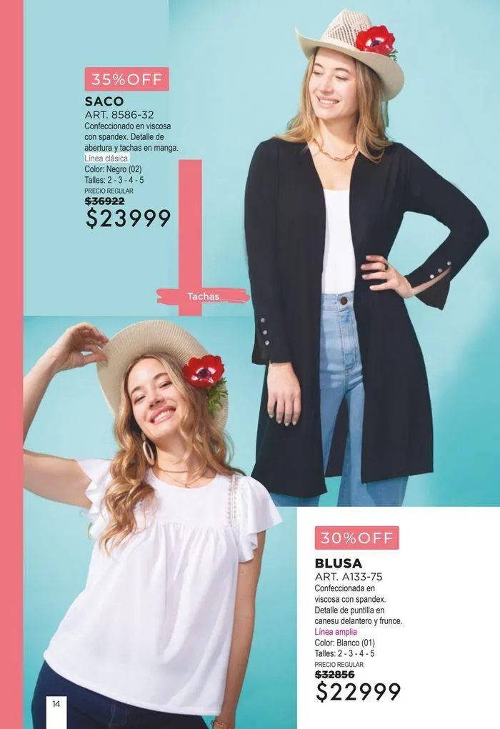 Ofertas de Juana Bonita Catalogo 2410 Empresarias 20 de septiembre al 31 de octubre 2024 - Página 45 del catálogo