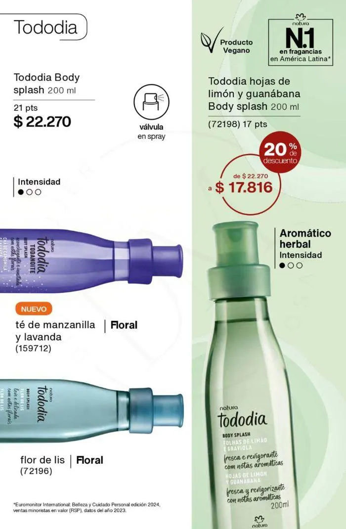 Ofertas de Catálogo Natura  3 de septiembre al 30 de septiembre 2024 - Página 104 del catálogo