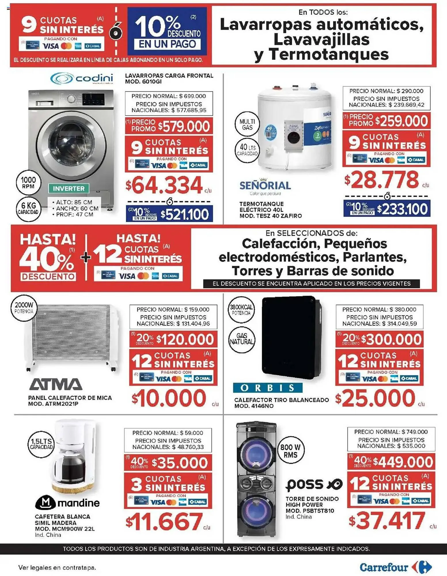 Ofertas de Catálogo Carrefour 10 de junio al 17 de junio 2025 - Página 28 del catálogo