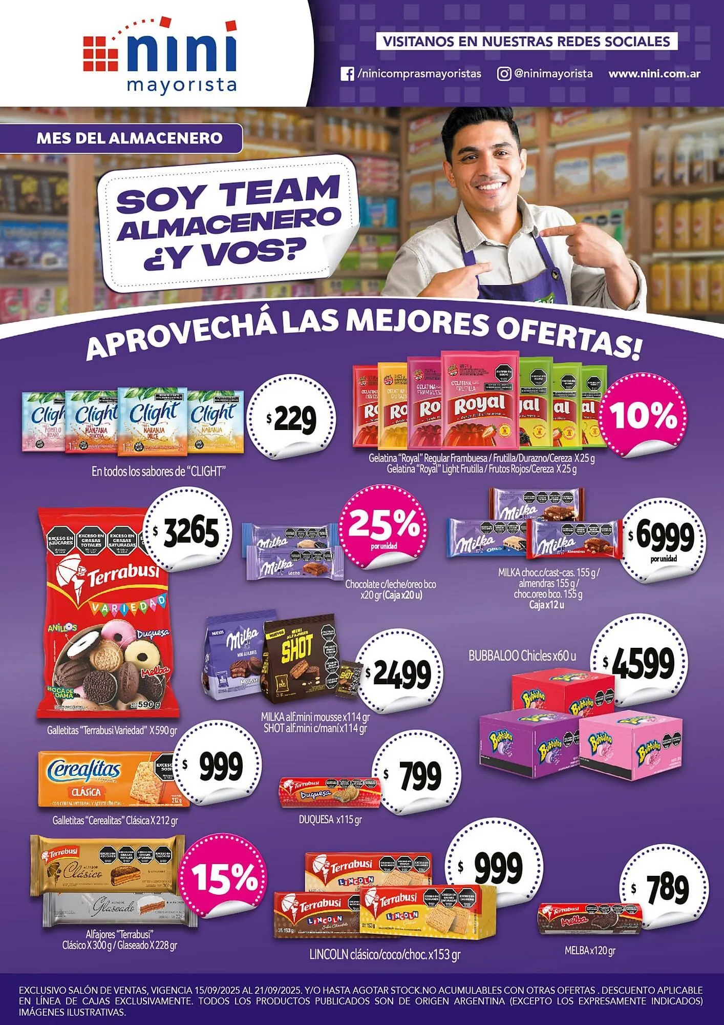 Ofertas de Catálogo Nini Mayorista 15 de septiembre al 21 de septiembre 2025 - Página 3 del catálogo