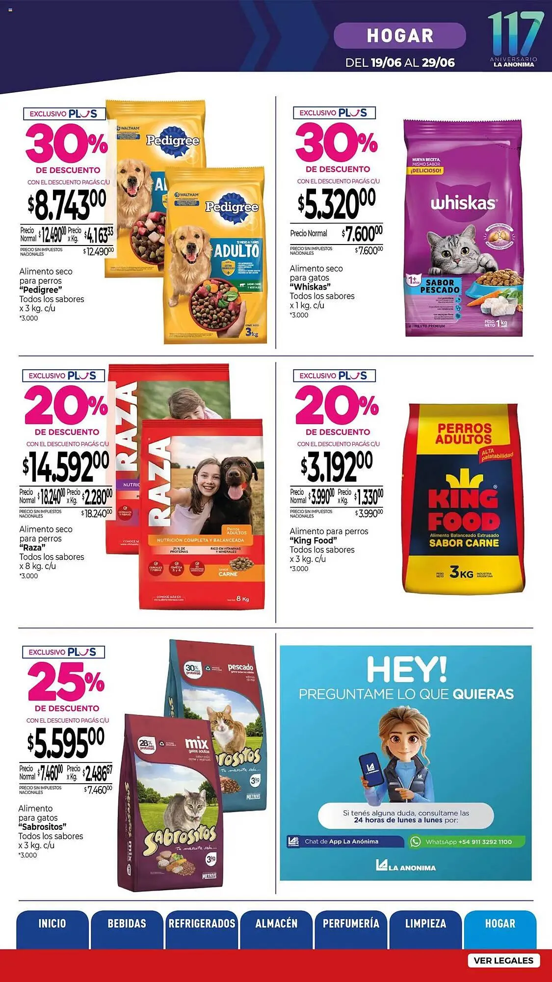 Ofertas de Catálogo La Anonima 19 de junio al 30 de junio 2025 - Página 39 del catálogo