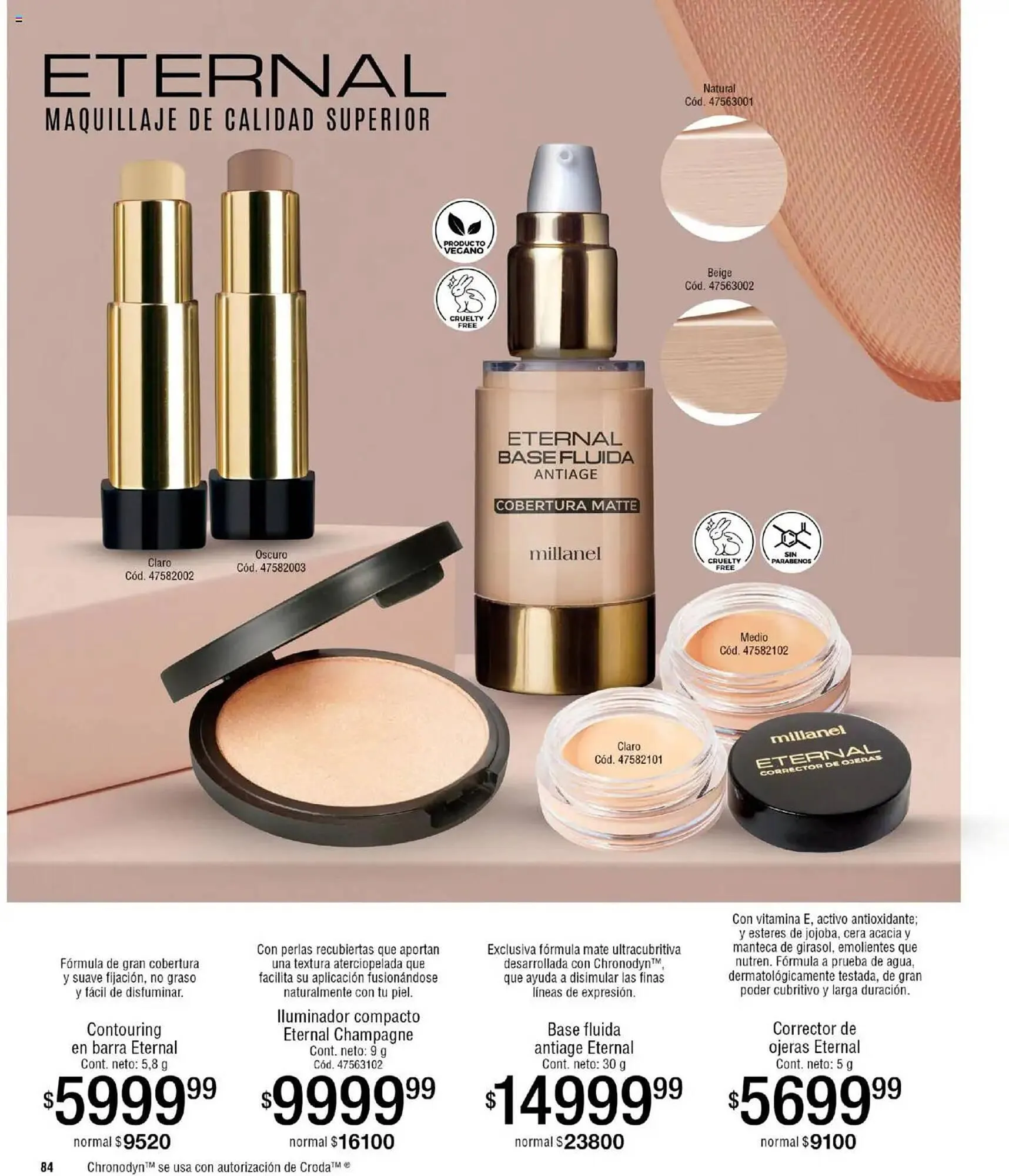 Ofertas de Catálogo Millanel Cosmética 31 de marzo al 27 de abril 2025 - Página 84 del catálogo