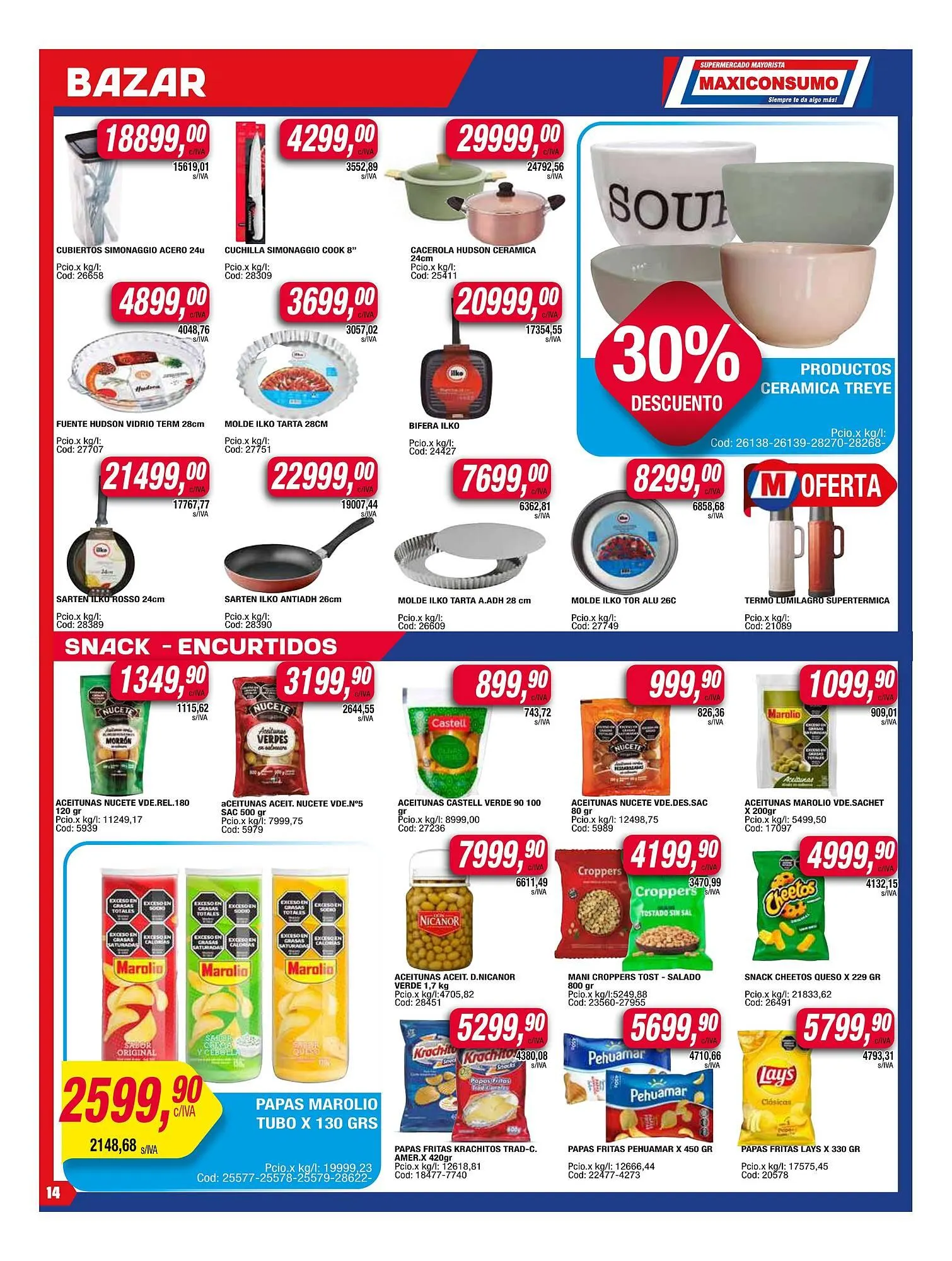 Ofertas de Catálogo Maxiconsumo 11 de agosto al 17 de agosto 2025 - Página 14 del catálogo