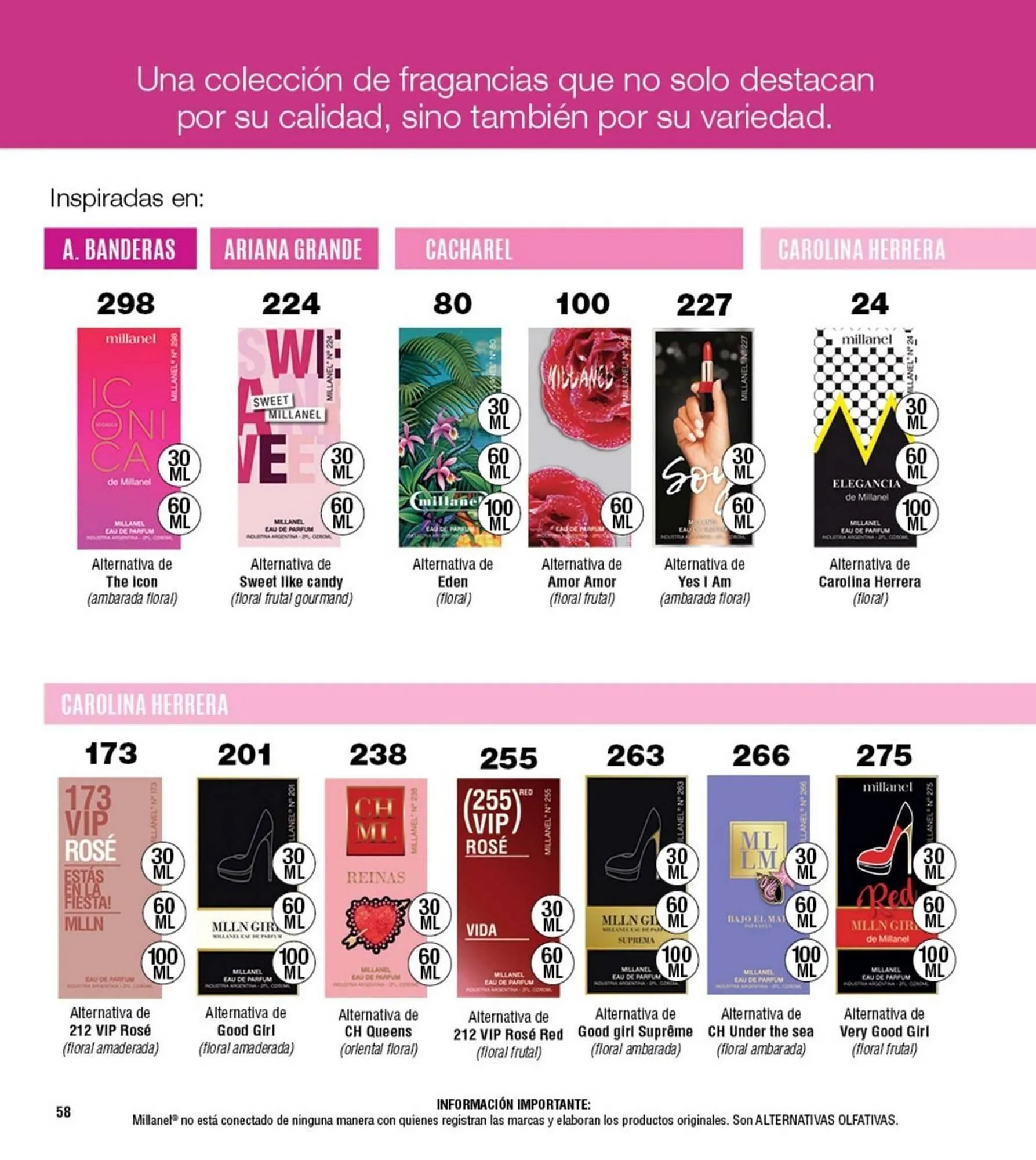 Ofertas de Catálogo Millanel Cosmética 27 de febrero al 31 de marzo 2025 - Página 58 del catálogo