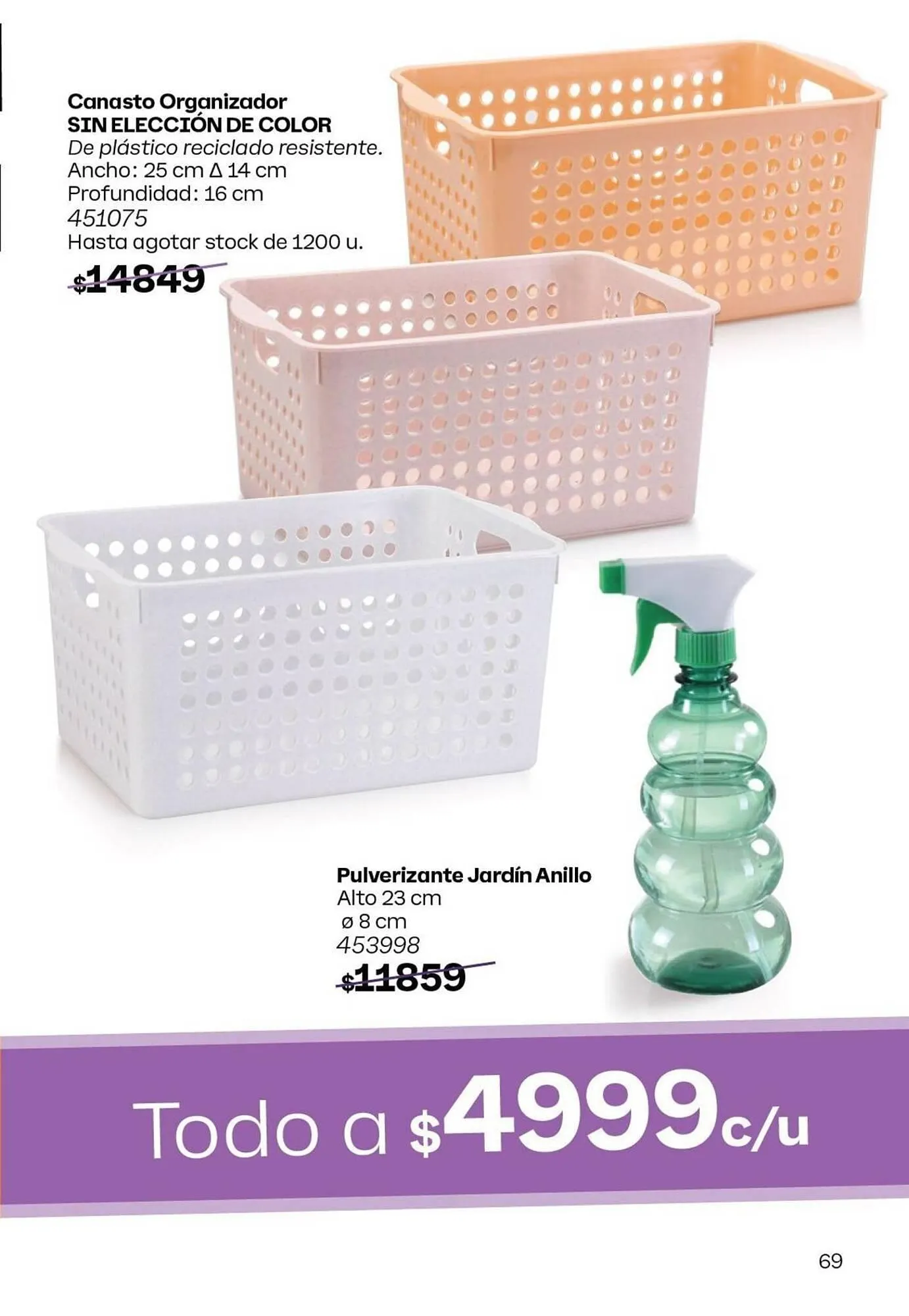 Ofertas de Catálogo Tupperware 18 de marzo al 31 de marzo 2025 - Página 70 del catálogo