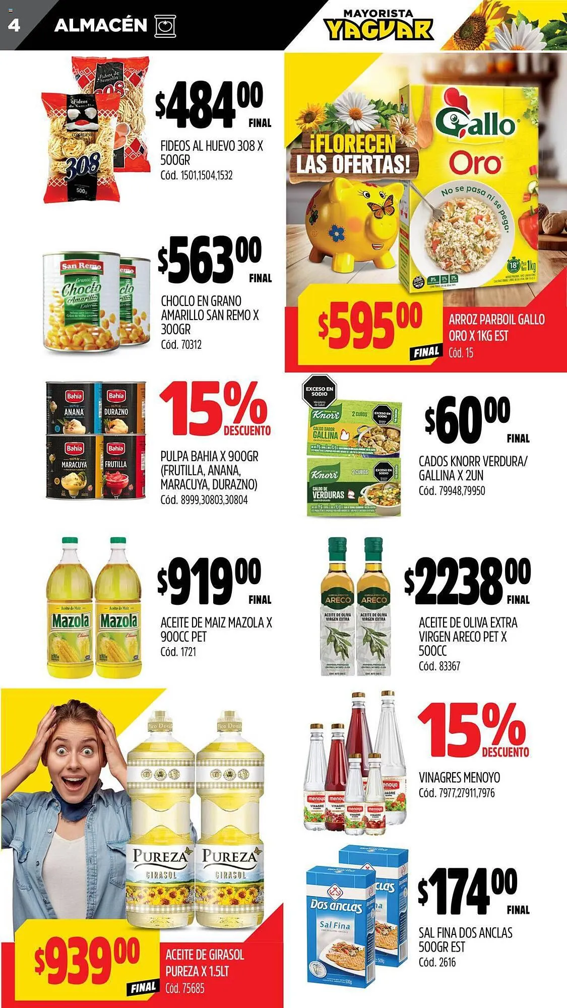 Ofertas de Catálogo Supermercados Yaguar 25 de septiembre al 1 de octubre 2023 - Página 4 del catálogo