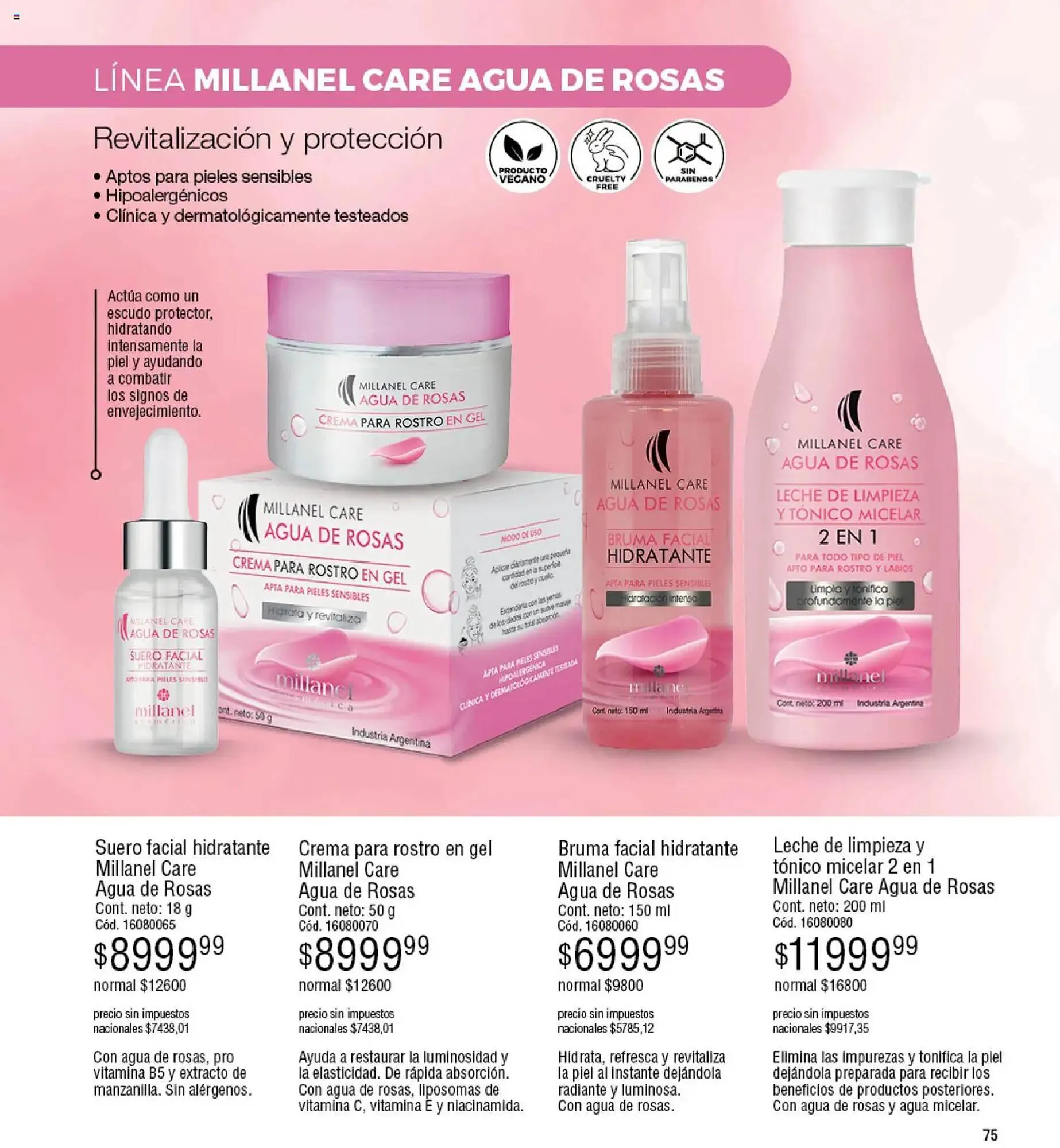 Ofertas de Catálogo Millanel Cosmética 27 de abril al 25 de mayo 2026 - Página 75 del catálogo