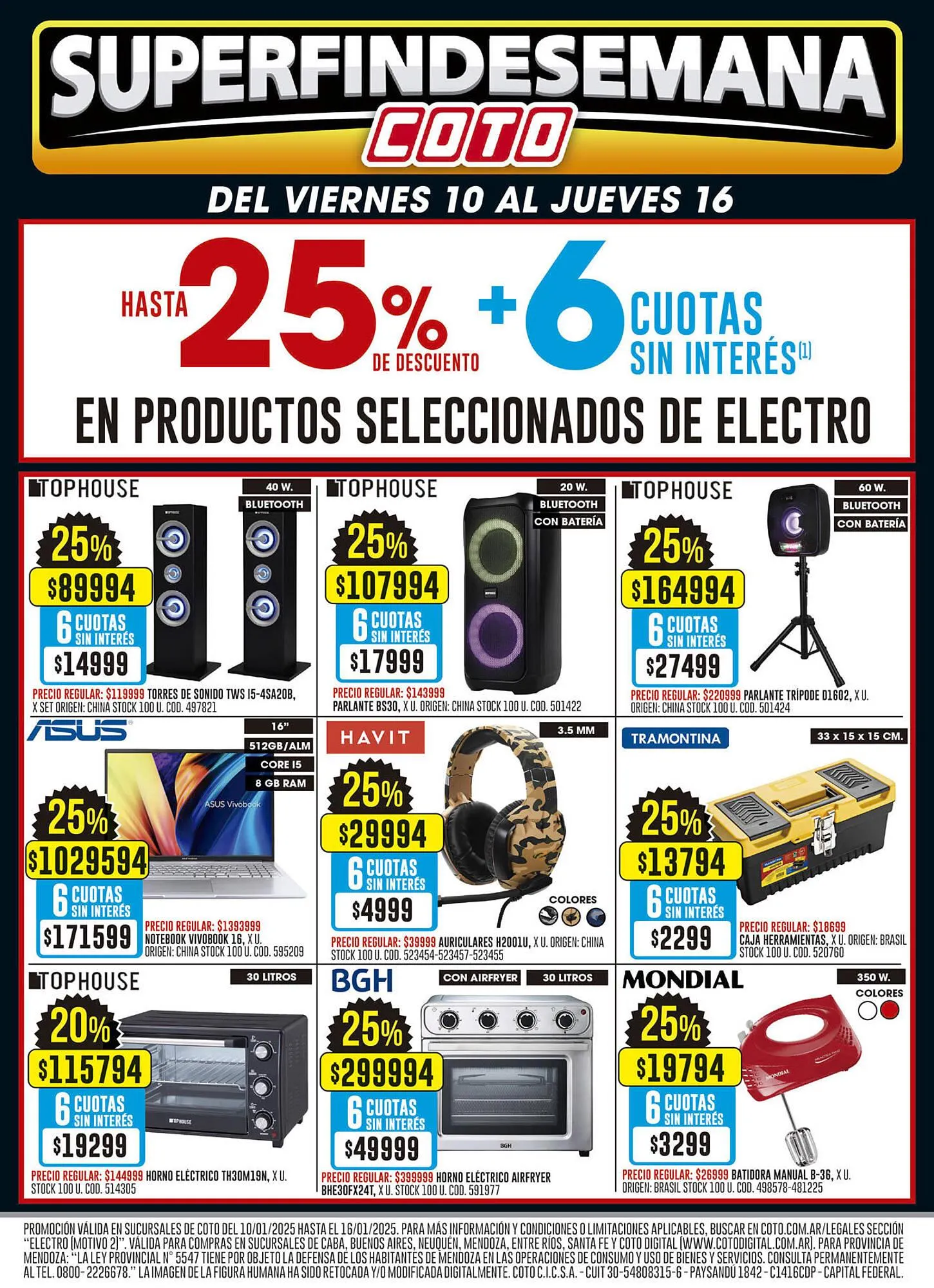 Ofertas de Catálogo Coto 10 de enero al 16 de enero 2025 - Página 5 del catálogo