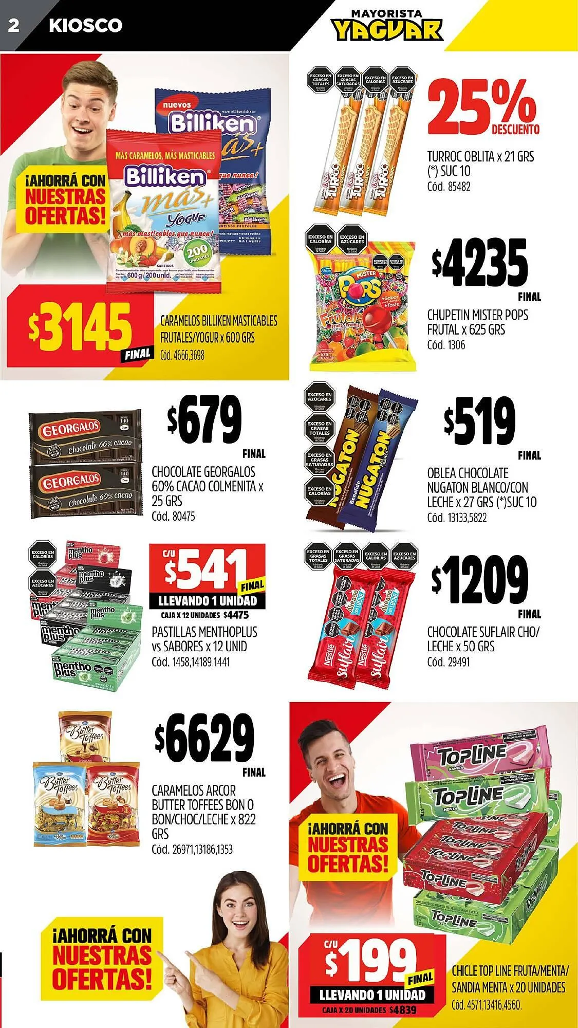 Ofertas de Catálogo Supermercados Yaguar 24 de marzo al 30 de marzo 2025 - Página 2 del catálogo