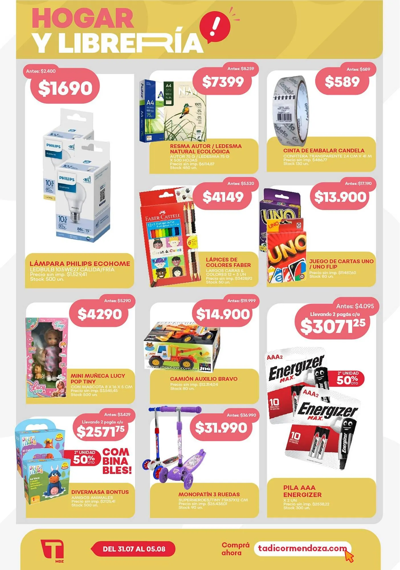 Ofertas de Catálogo Supermercados Tadicor 30 de julio al 7 de agosto 2025 - Página 8 del catálogo