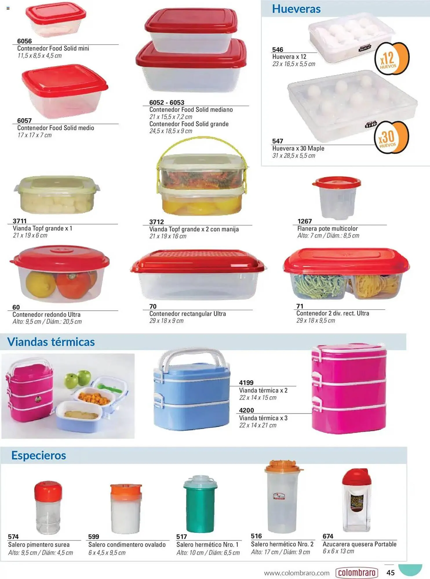 Ofertas de Catálogo Colombraro 16 de abril al 31 de diciembre 2025 - Página 45 del catálogo