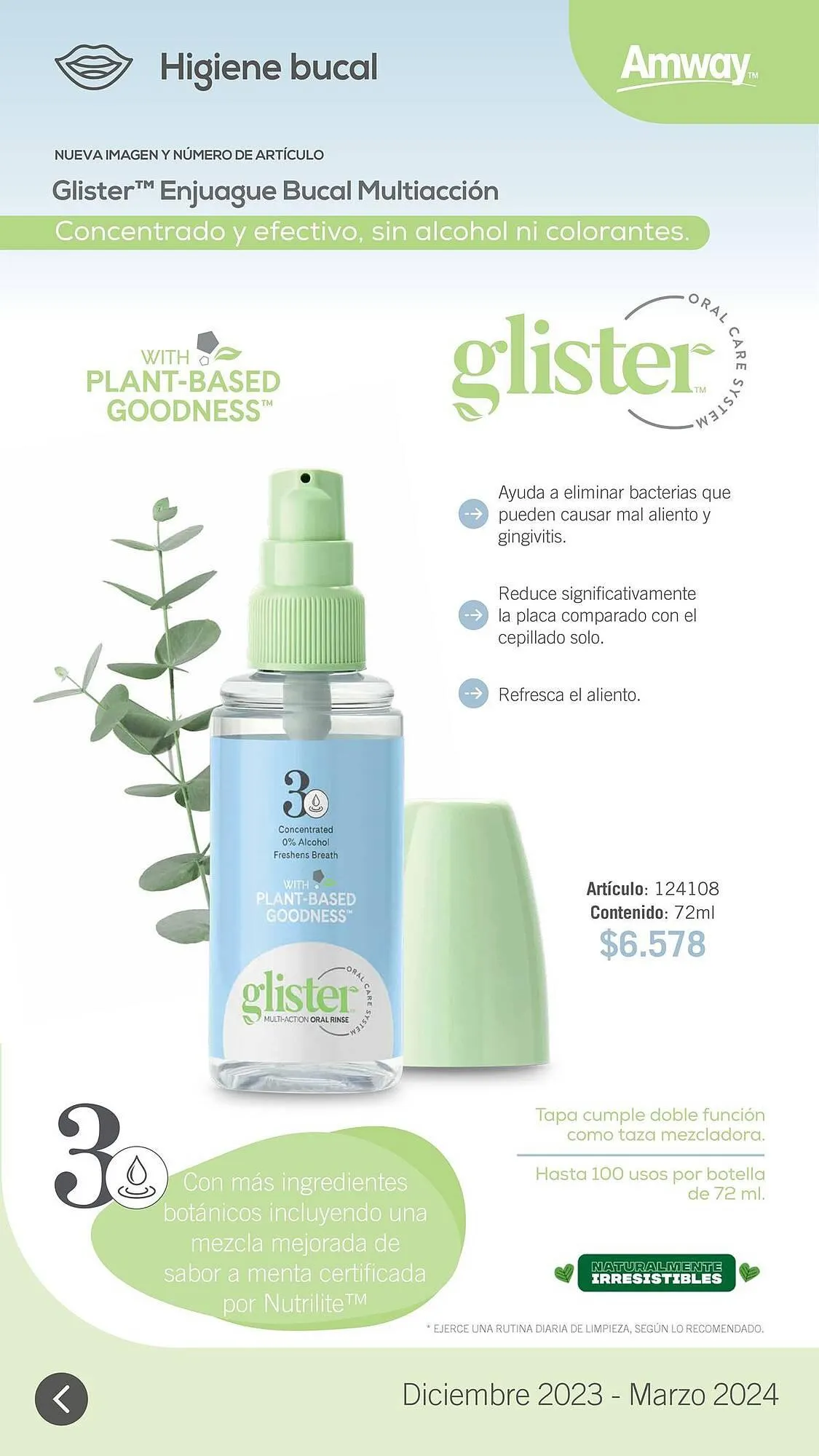 Ofertas de Catálogo Amway 22 de diciembre al 31 de marzo 2024 - Página 12 del catálogo