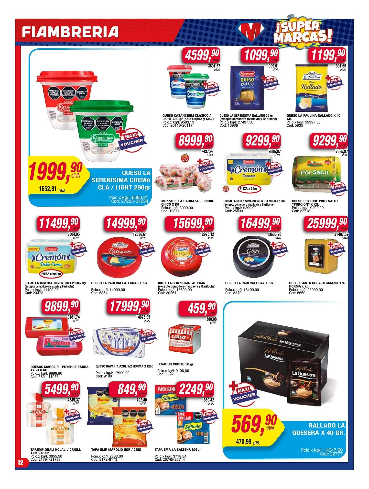 Ofertas de Catálogo Maxiconsumo 21 de julio al 28 de julio 2025 - Página 12 del catálogo