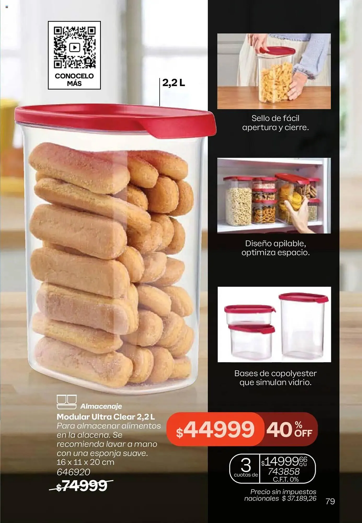 Ofertas de Catálogo Tupperware 11 de agosto al 25 de agosto 2025 - Página 80 del catálogo