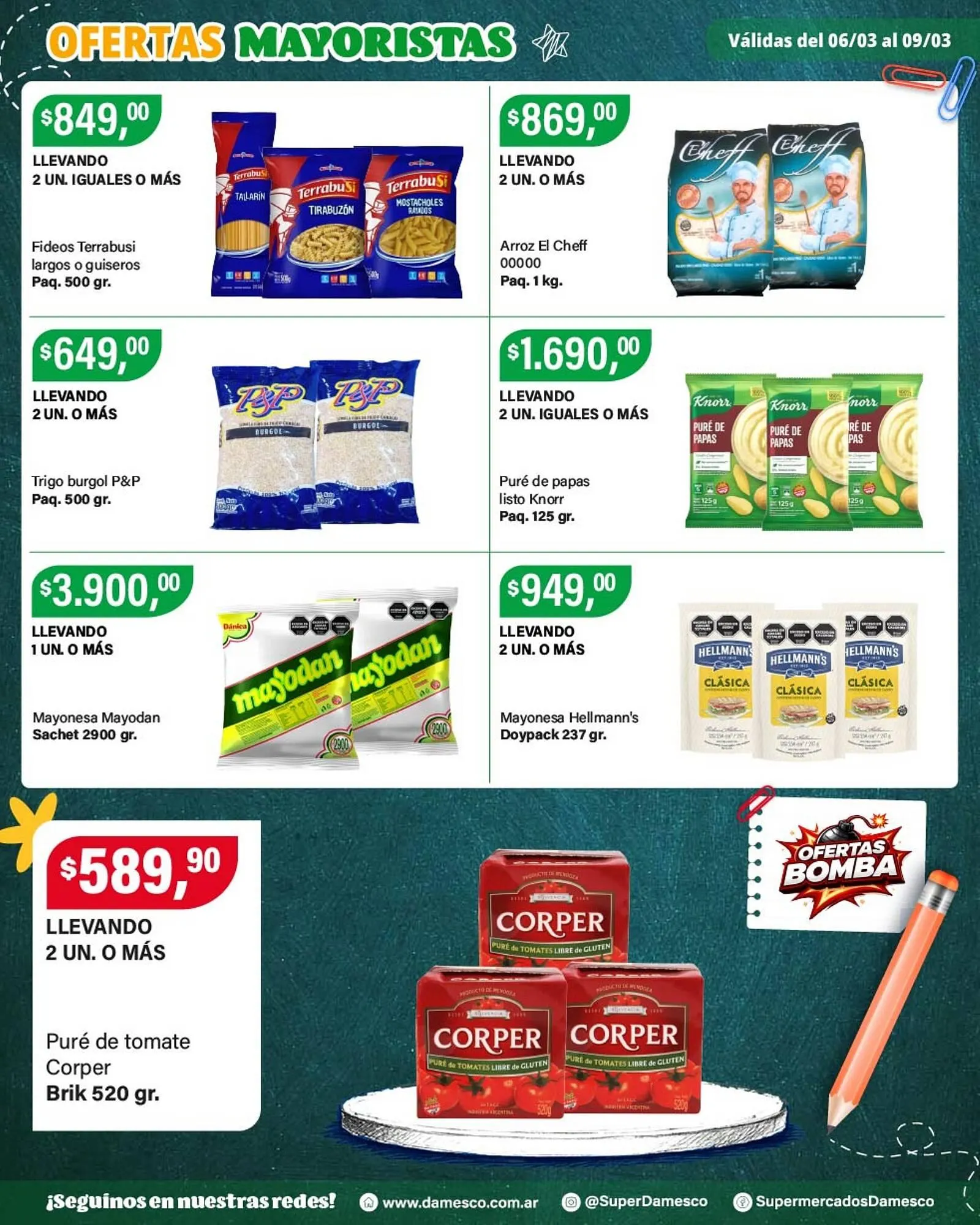 Ofertas de Catálogo Supermercados Damesco 6 de marzo al 9 de marzo 2026 - Página 3 del catálogo