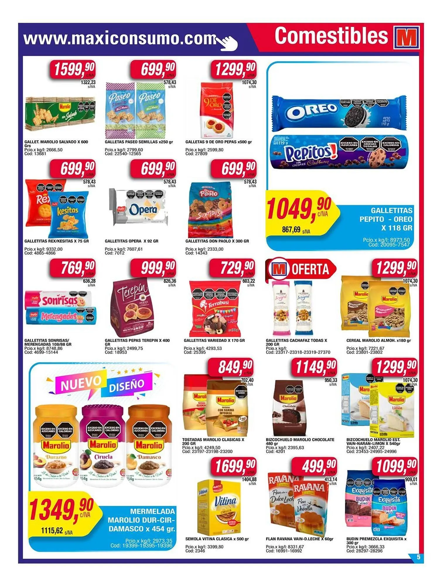 Ofertas de Catálogo Maxiconsumo 22 de octubre al 5 de noviembre 2024 - Página 5 del catálogo