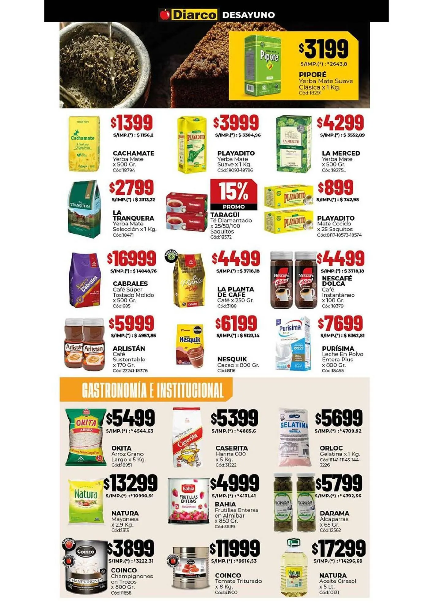 Ofertas de Catálogo Diarco 3 de noviembre al 7 de noviembre 2025 - Página 4 del catálogo