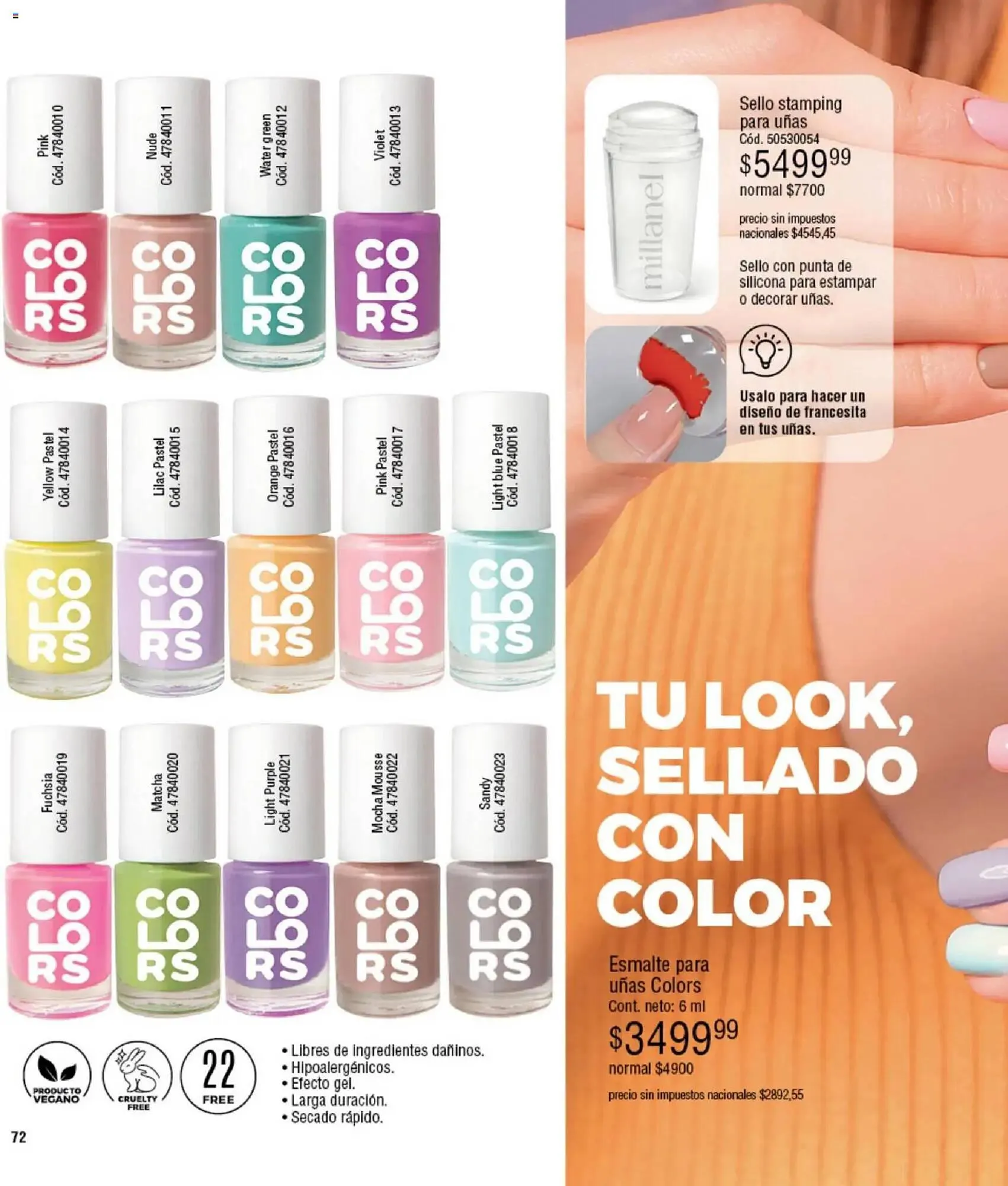 Ofertas de Catálogo Millanel Cosmética 5 de enero al 1 de febrero 2026 - Página 72 del catálogo