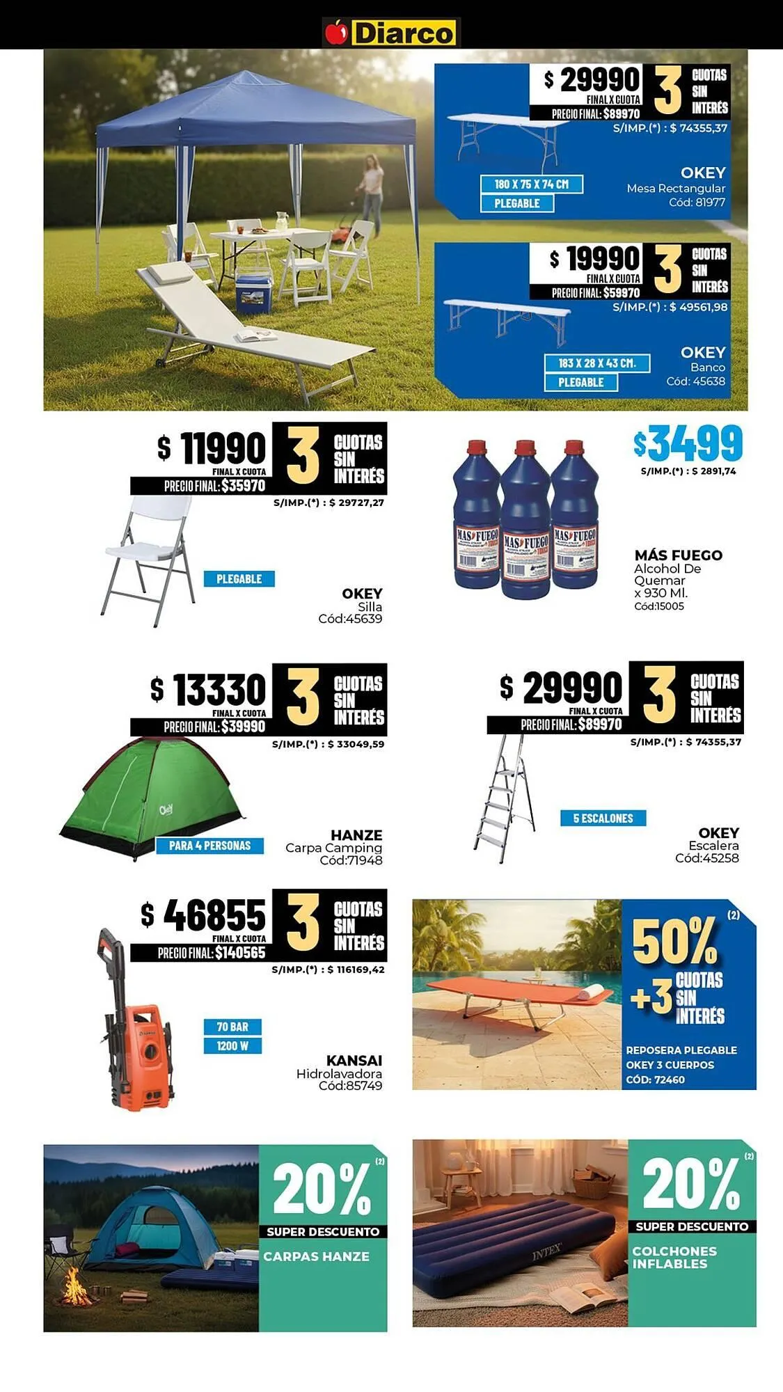 Ofertas de Catálogo Diarco 6 de abril al 10 de abril 2026 - Página 19 del catálogo