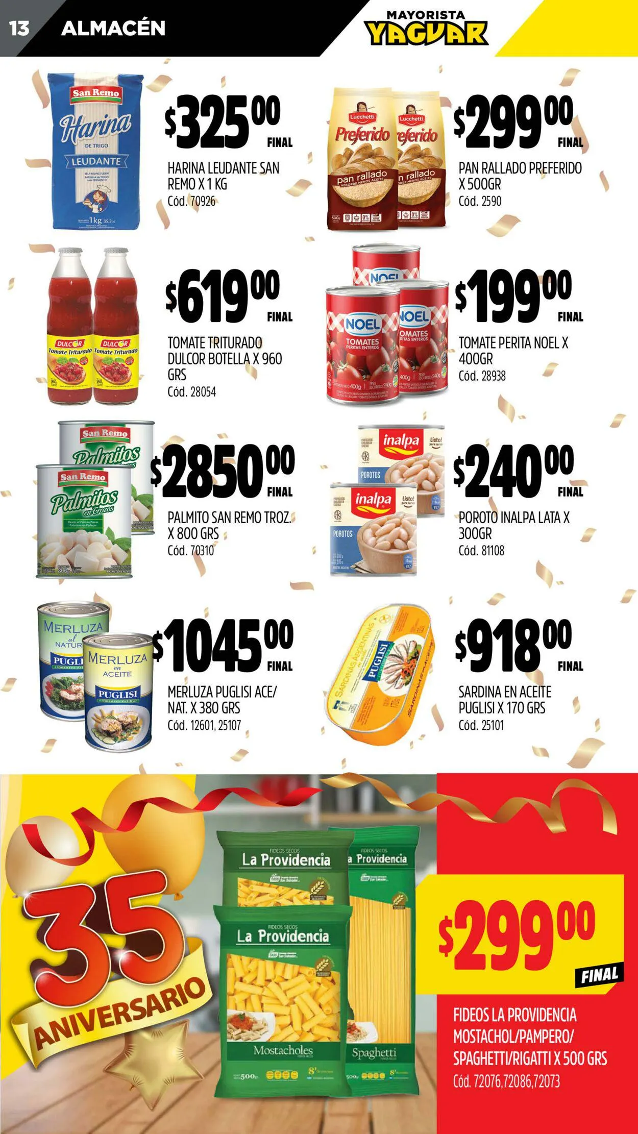 Ofertas de Yaguar - Campana 30 de octubre al 5 de noviembre 2023 - Página 13 del catálogo