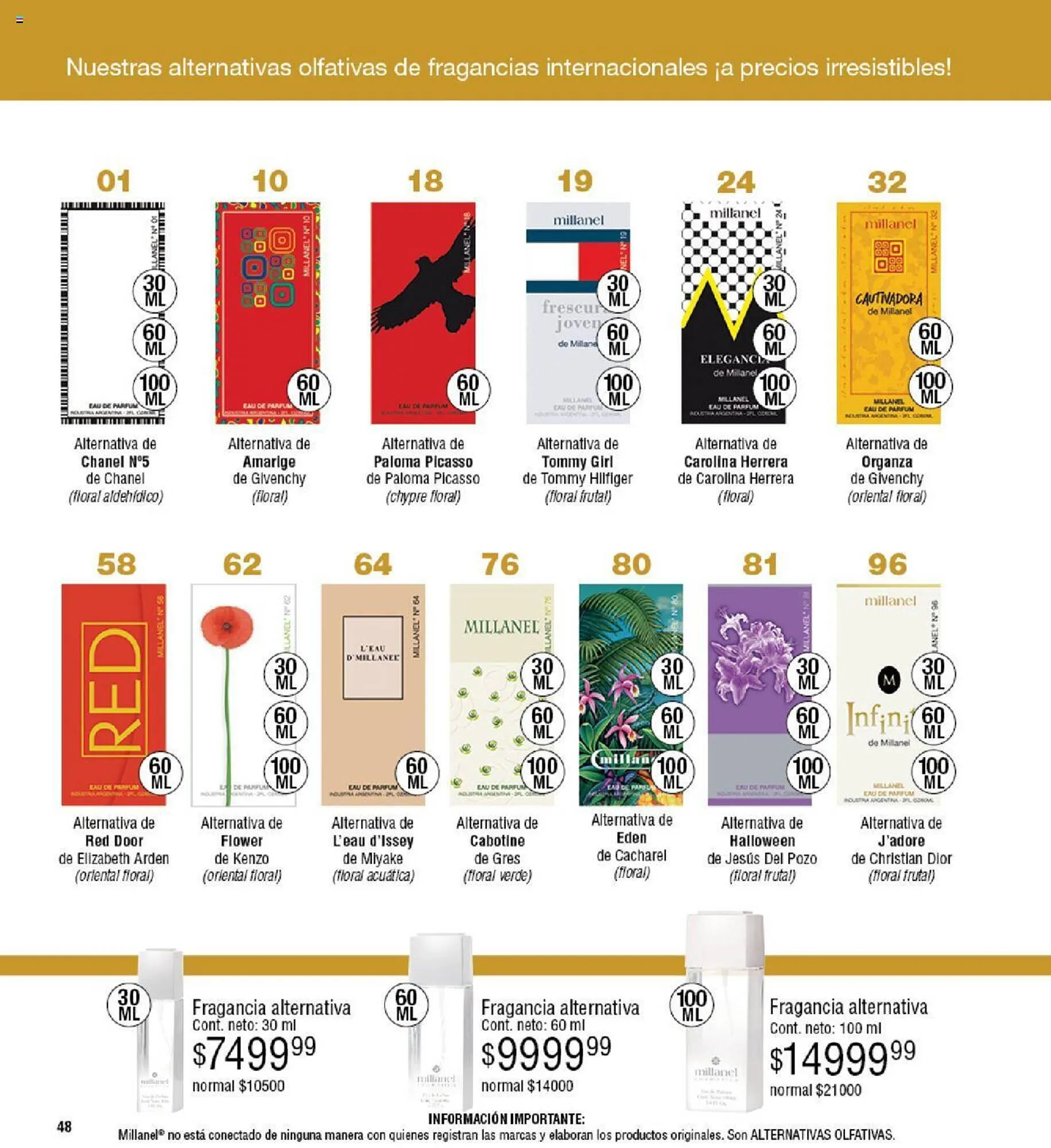 Ofertas de Catálogo Millanel Cosmética 11 de marzo al 7 de abril 2024 - Página 48 del catálogo