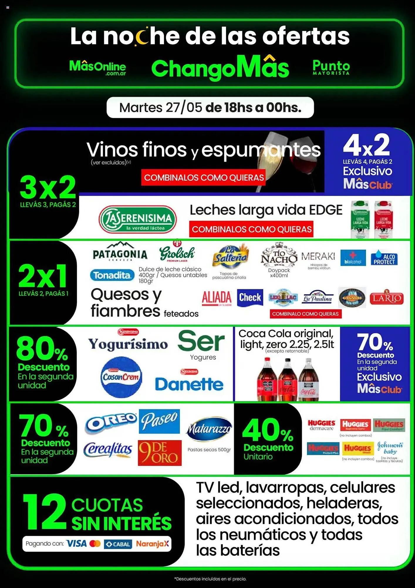 Ofertas de Catálogo Changomas 27 de mayo al 28 de mayo 2025 - Página 1 del catálogo