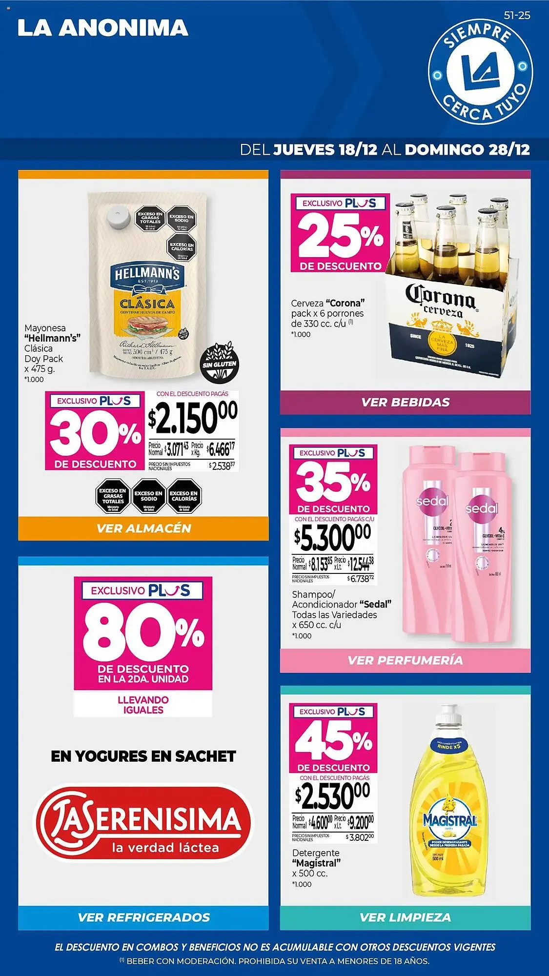 Ofertas de Catálogo La Anonima 18 de diciembre al 28 de diciembre 2025 - Página 1 del catálogo