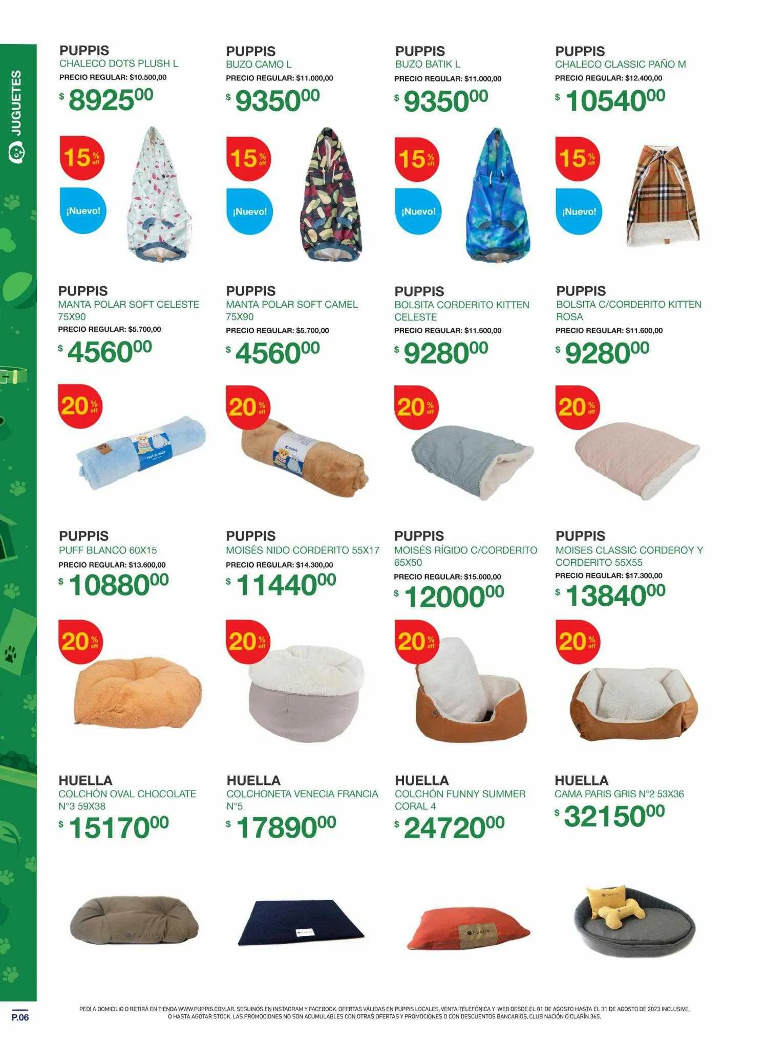 Ofertas de Catálogo Puppis 8 de agosto al 31 de agosto 2023 - Página 6 del catálogo