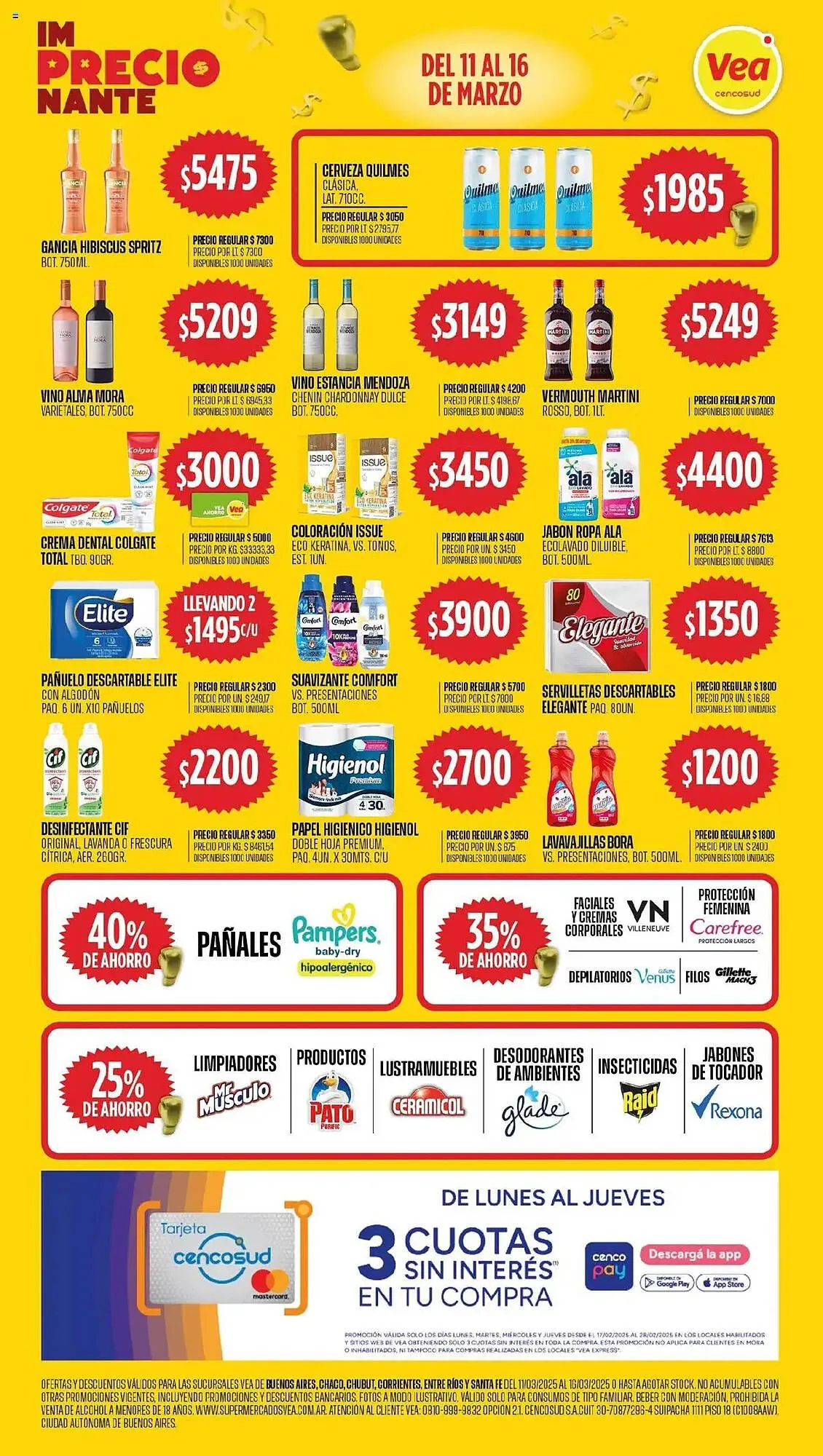 Ofertas de Catálogo Supermercados Vea 11 de marzo al 16 de marzo 2025 - Página 3 del catálogo