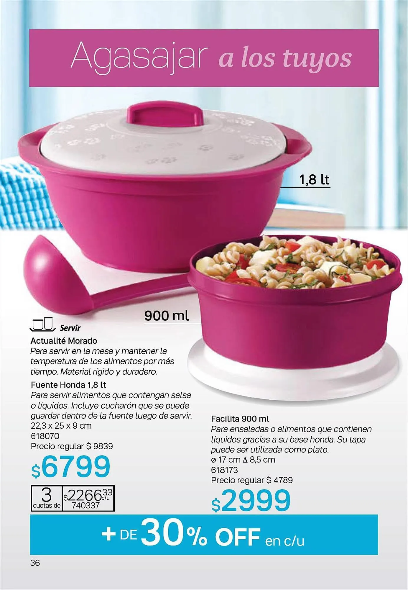 Ofertas de Catálogo Tupperware 4 de julio al 15 de agosto 2023 - Página 37 del catálogo