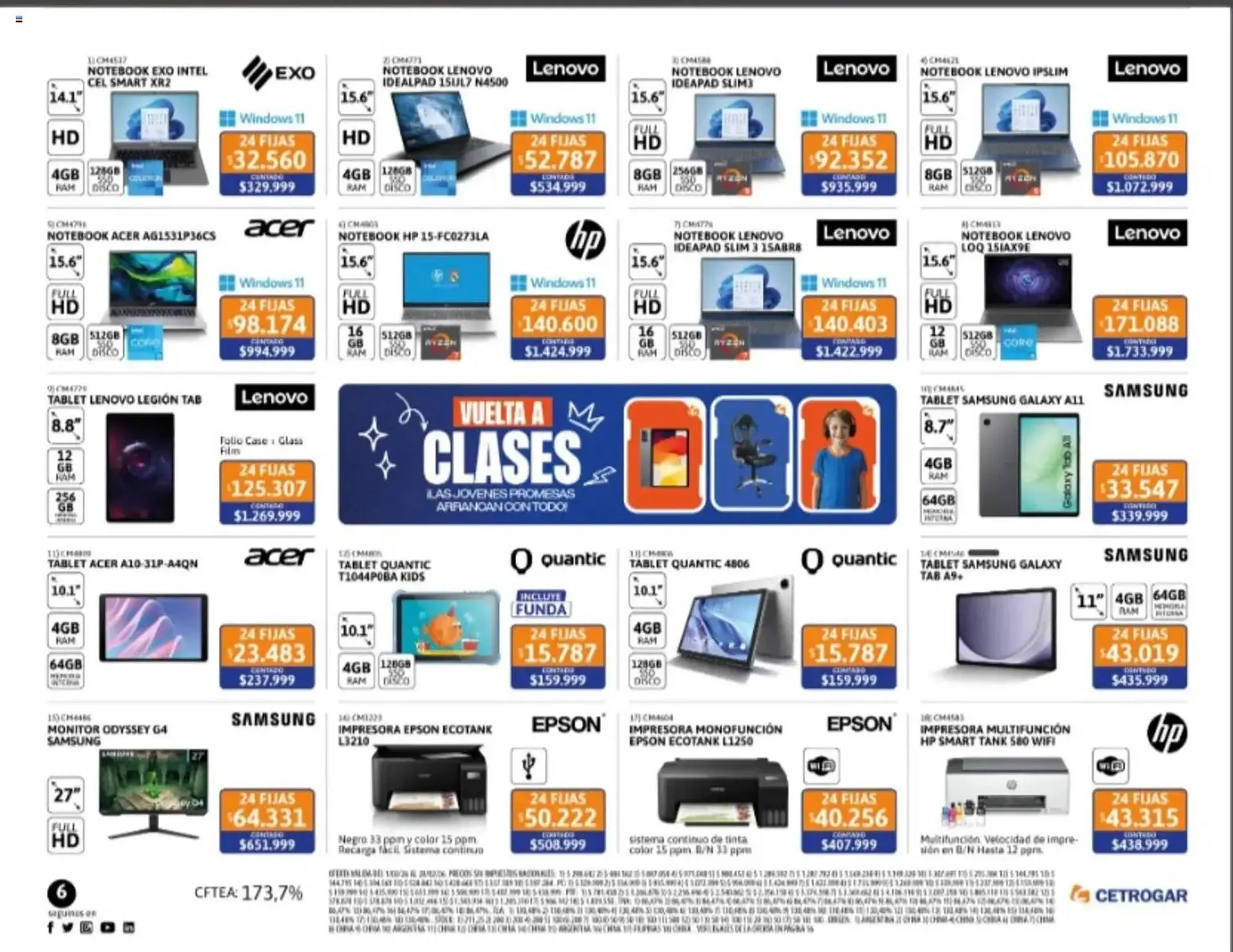 Ofertas de Catálogo Cetrogar 1 de febrero al 28 de febrero 2026 - Página 6 del catálogo