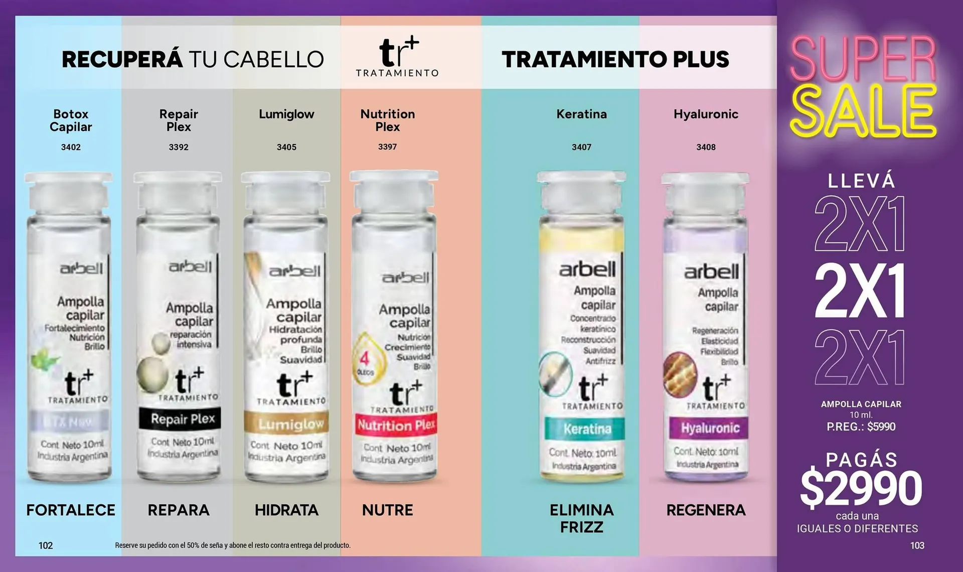 Ofertas de Catálogo Arbell 11 de julio al 4 de septiembre 2025 - Página 52 del catálogo