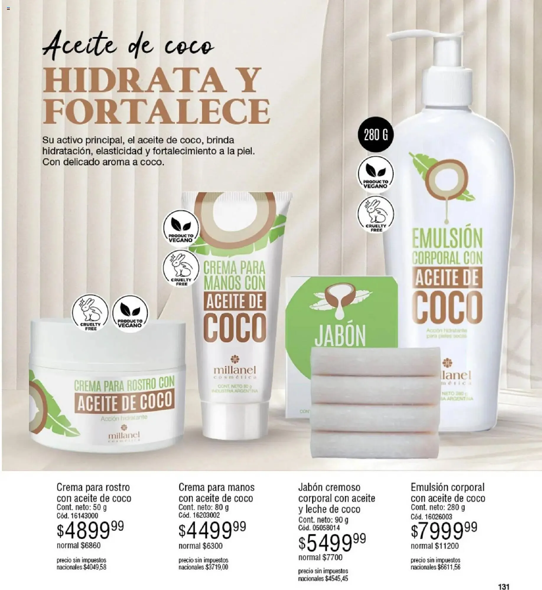 Ofertas de Catálogo Millanel Cosmética 2 de febrero al 2 de marzo 2026 - Página 155 del catálogo