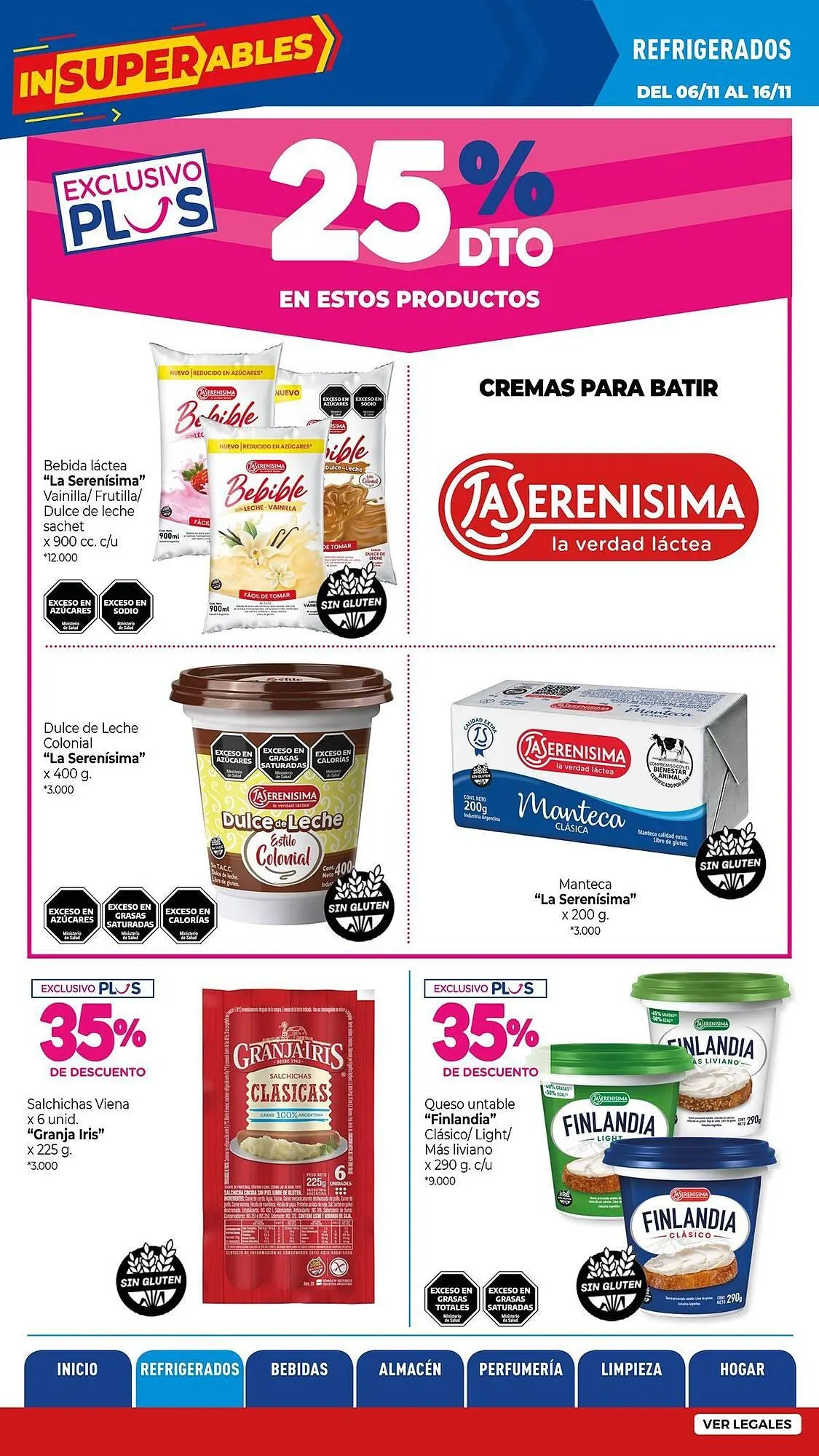 Ofertas de Catálogo La Anonima 6 de noviembre al 16 de noviembre 2025 - Página 7 del catálogo