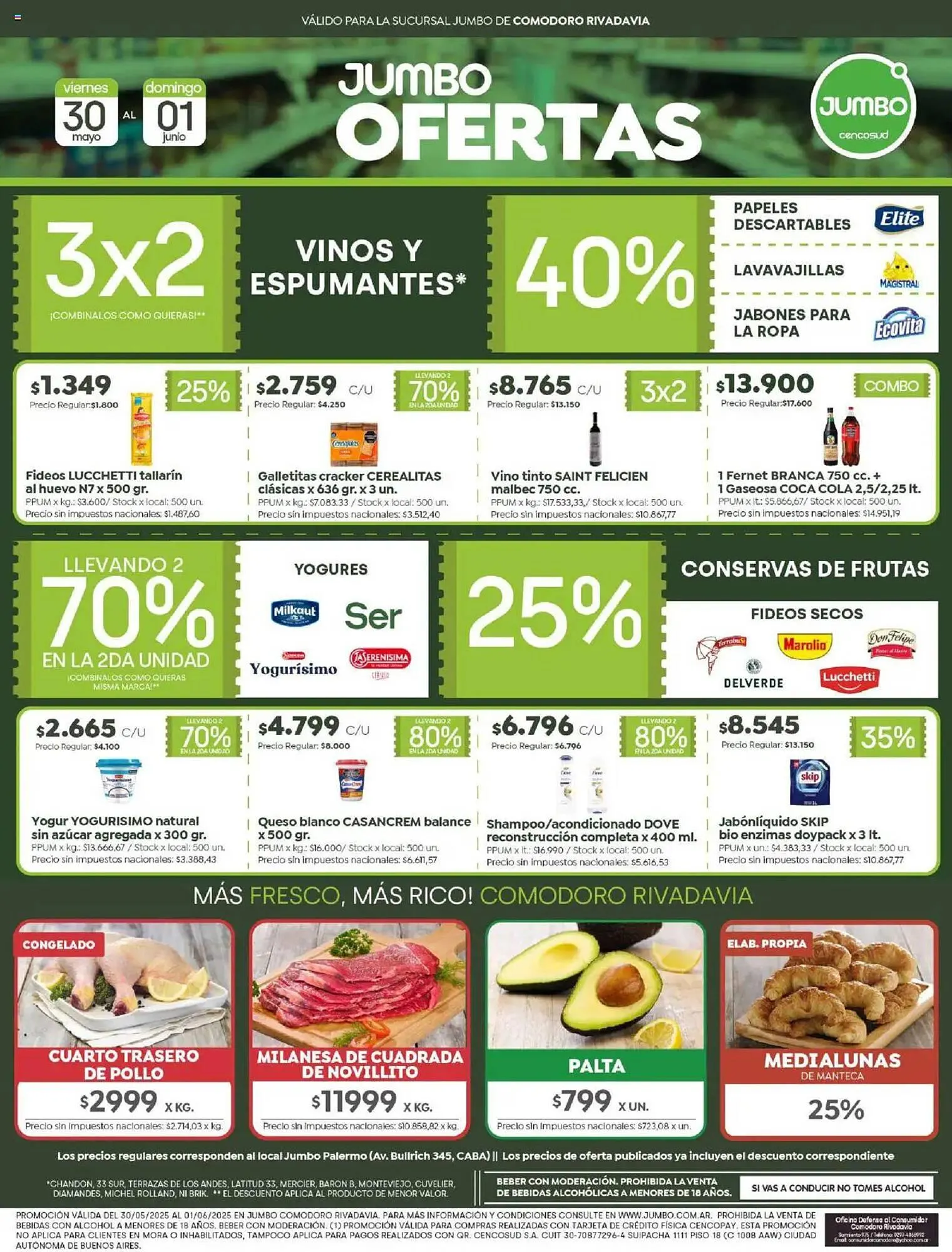 Ofertas de Catálogo Jumbo 30 de mayo al 2 de junio 2025 - Página 1 del catálogo