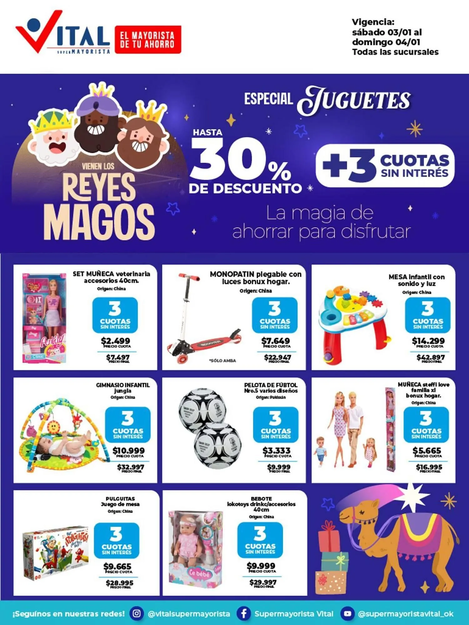 Ofertas de Catálogo Supermayorista Vital 1 de marzo al 1 de abril 2026 - Página 3 del catálogo