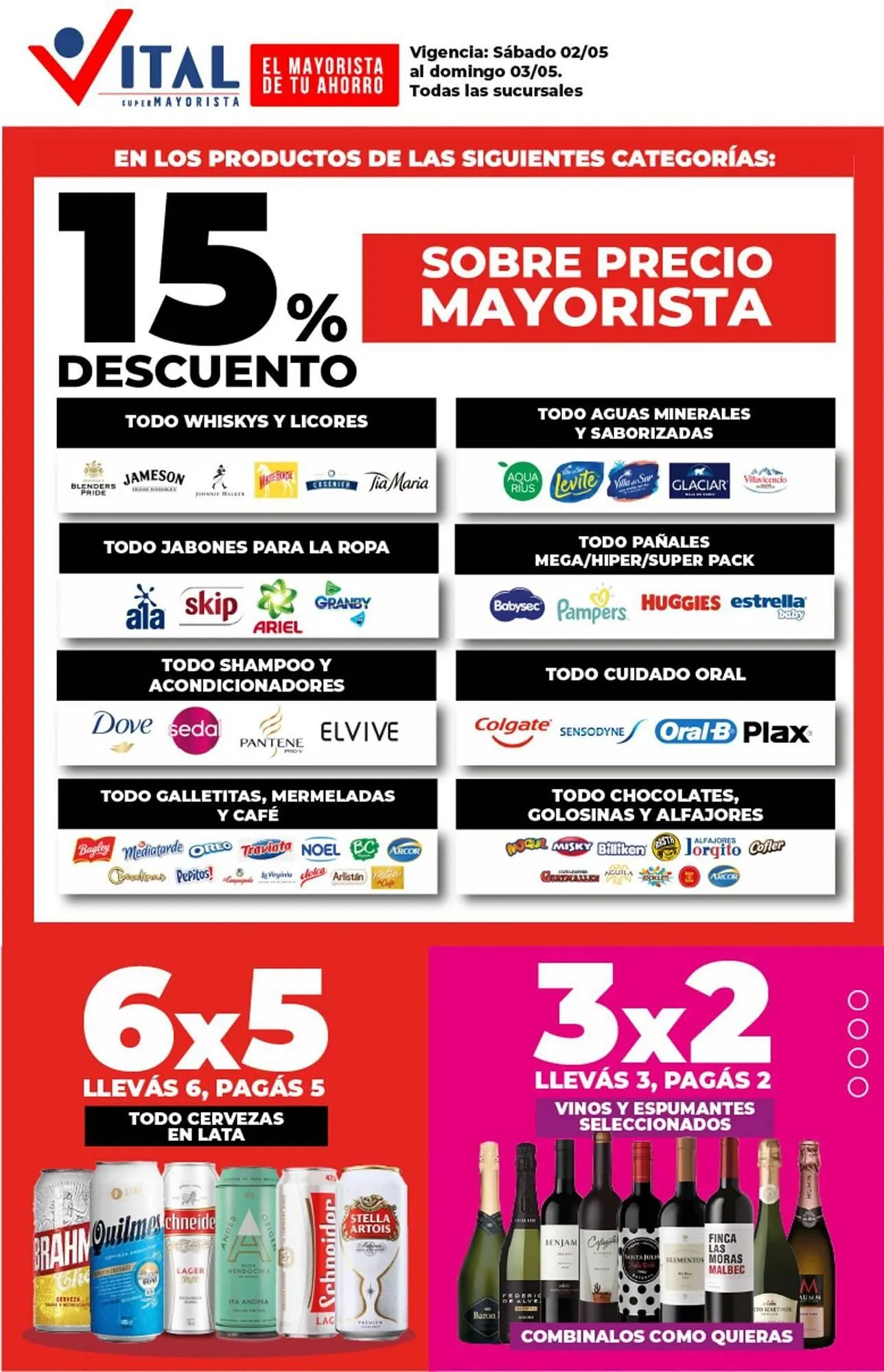 Ofertas de Catálogo Supermayorista Vital 2 de mayo al 3 de mayo 2026 - Página 5 del catálogo