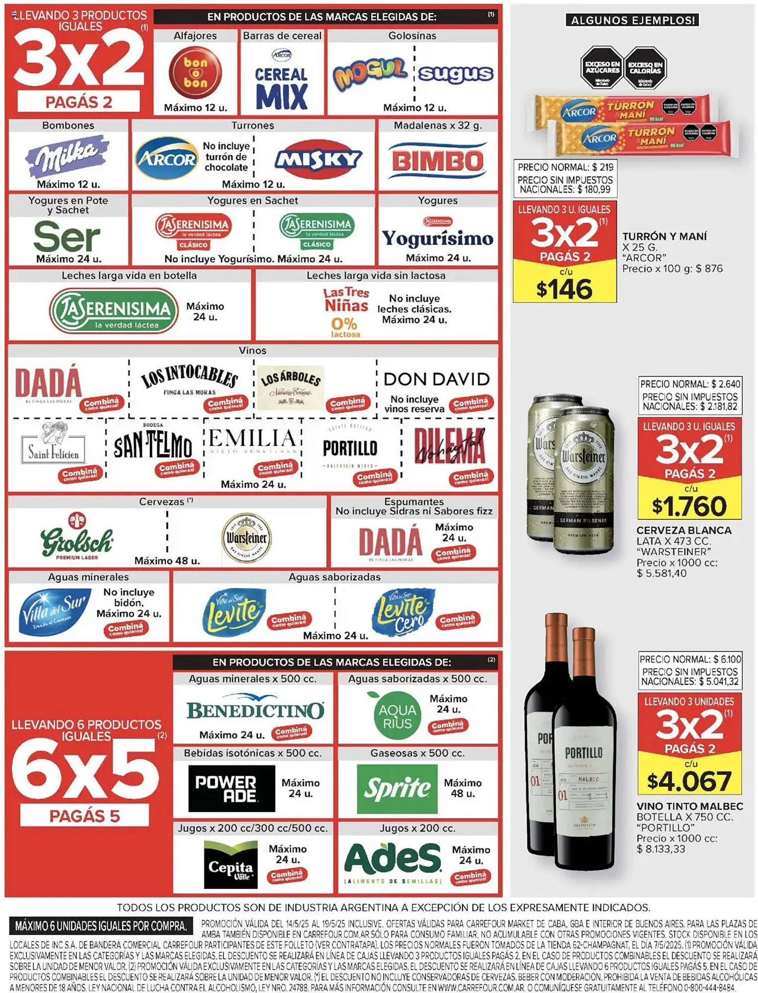 Ofertas de Catálogo Carrefour Market 14 de mayo al 20 de mayo 2025 - Página 7 del catálogo