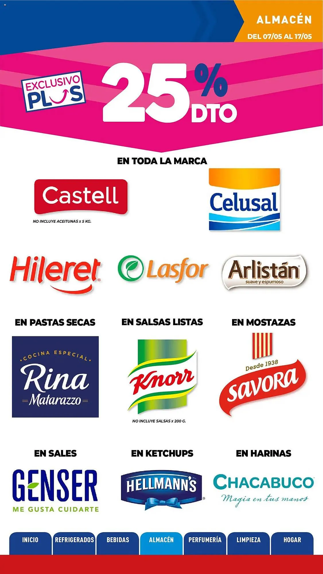 Ofertas de Catálogo La Anonima 7 de mayo al 17 de mayo 2026 - Página 23 del catálogo