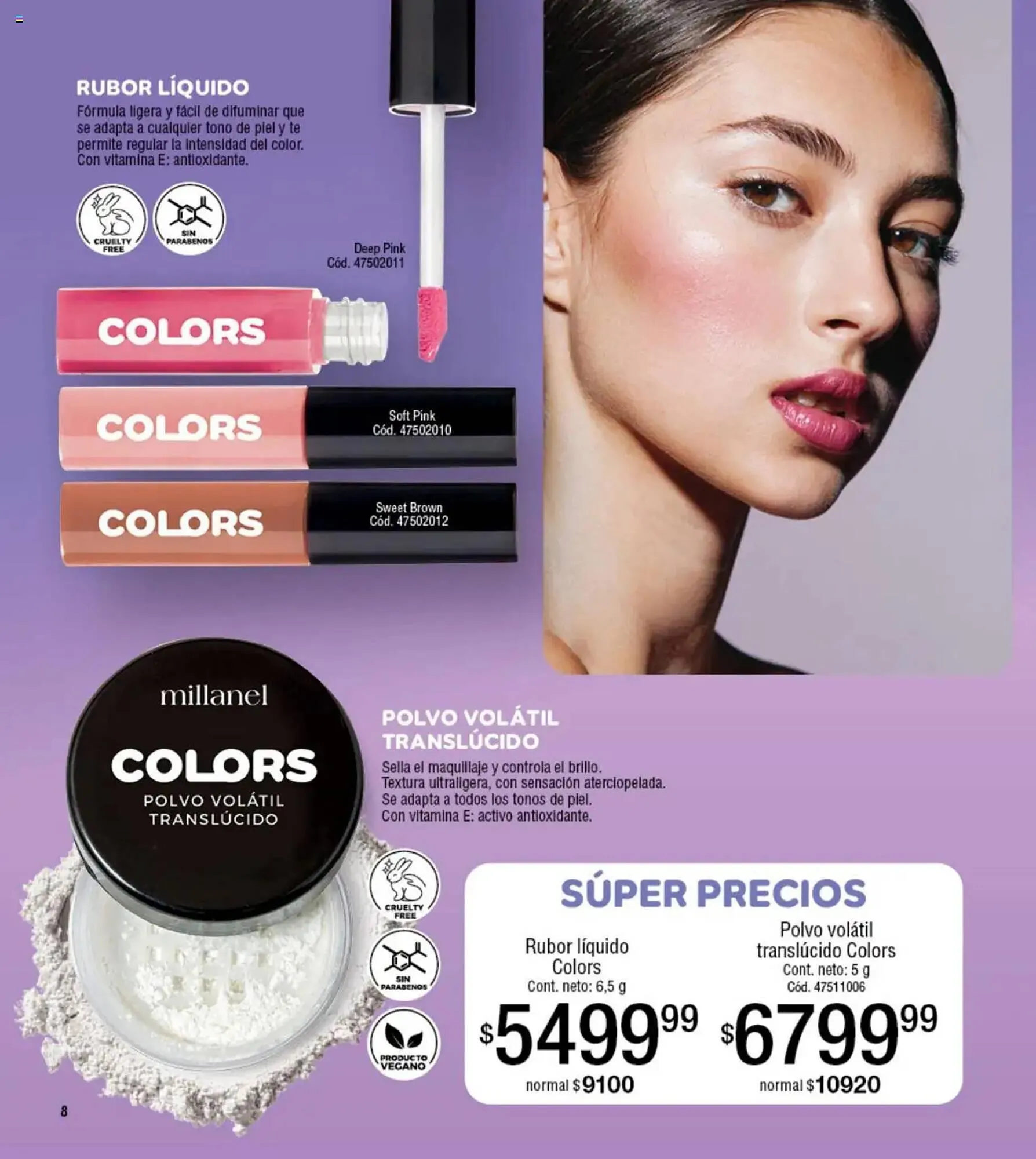 Ofertas de Catálogo Millanel Cosmética 28 de abril al 25 de mayo 2025 - Página 8 del catálogo