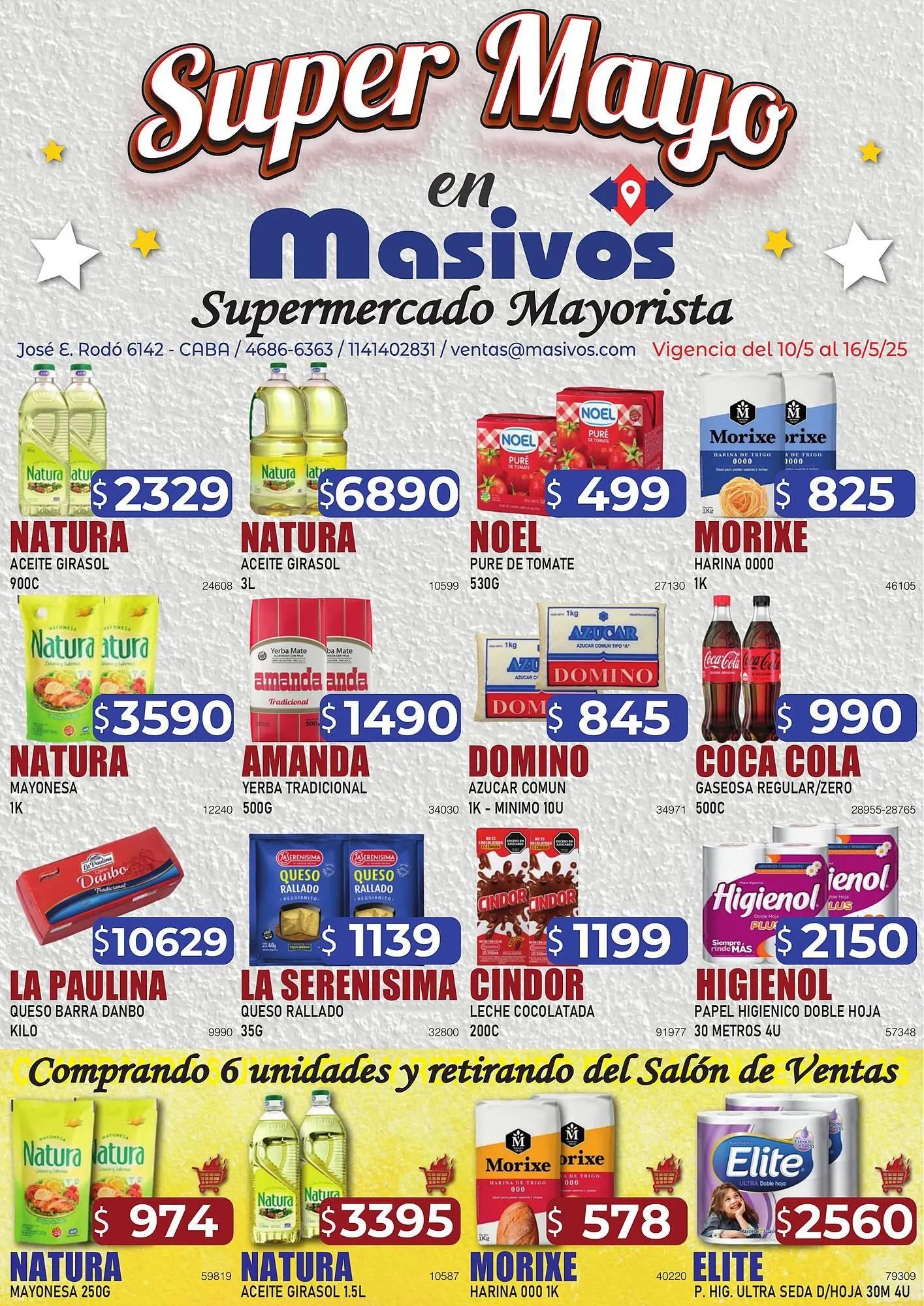 Catálogo Masivos - 1