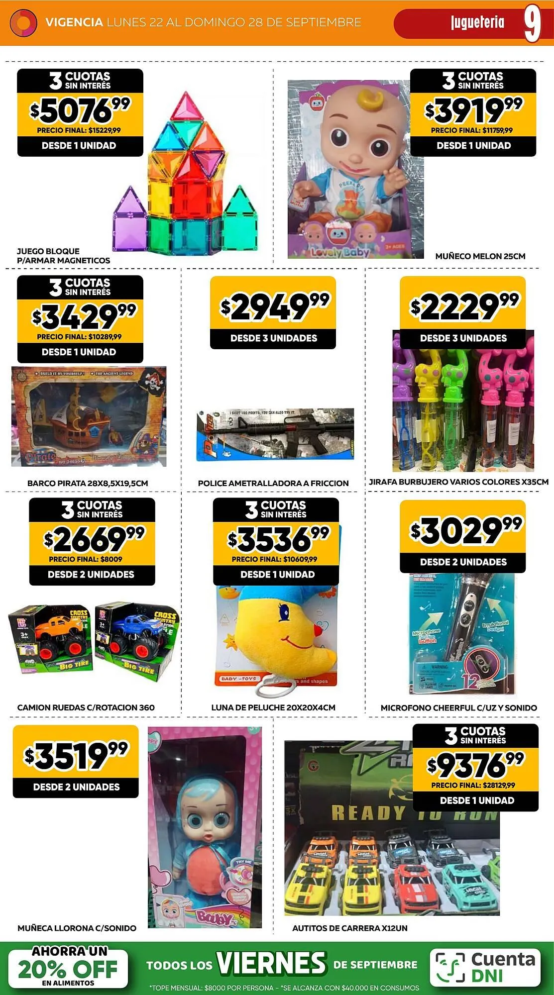 Ofertas de Catálogo Maxi Ofertas 22 de septiembre al 28 de septiembre 2025 - Página 9 del catálogo
