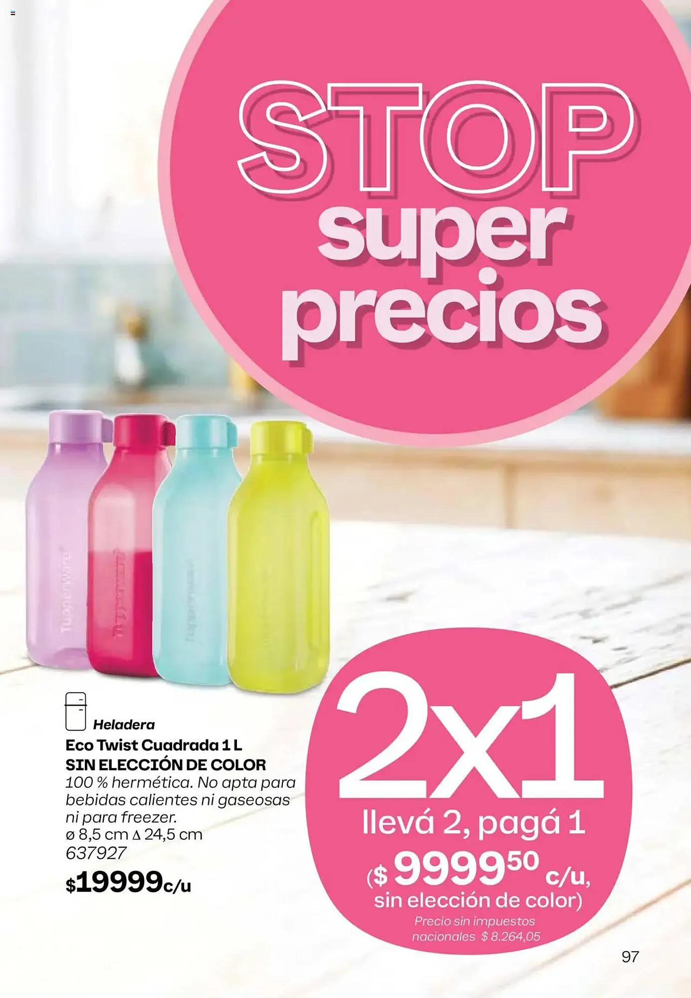 Ofertas de Folleto Tupperware 8 de septiembre al 22 de septiembre 2025 - Página 98 del catálogo