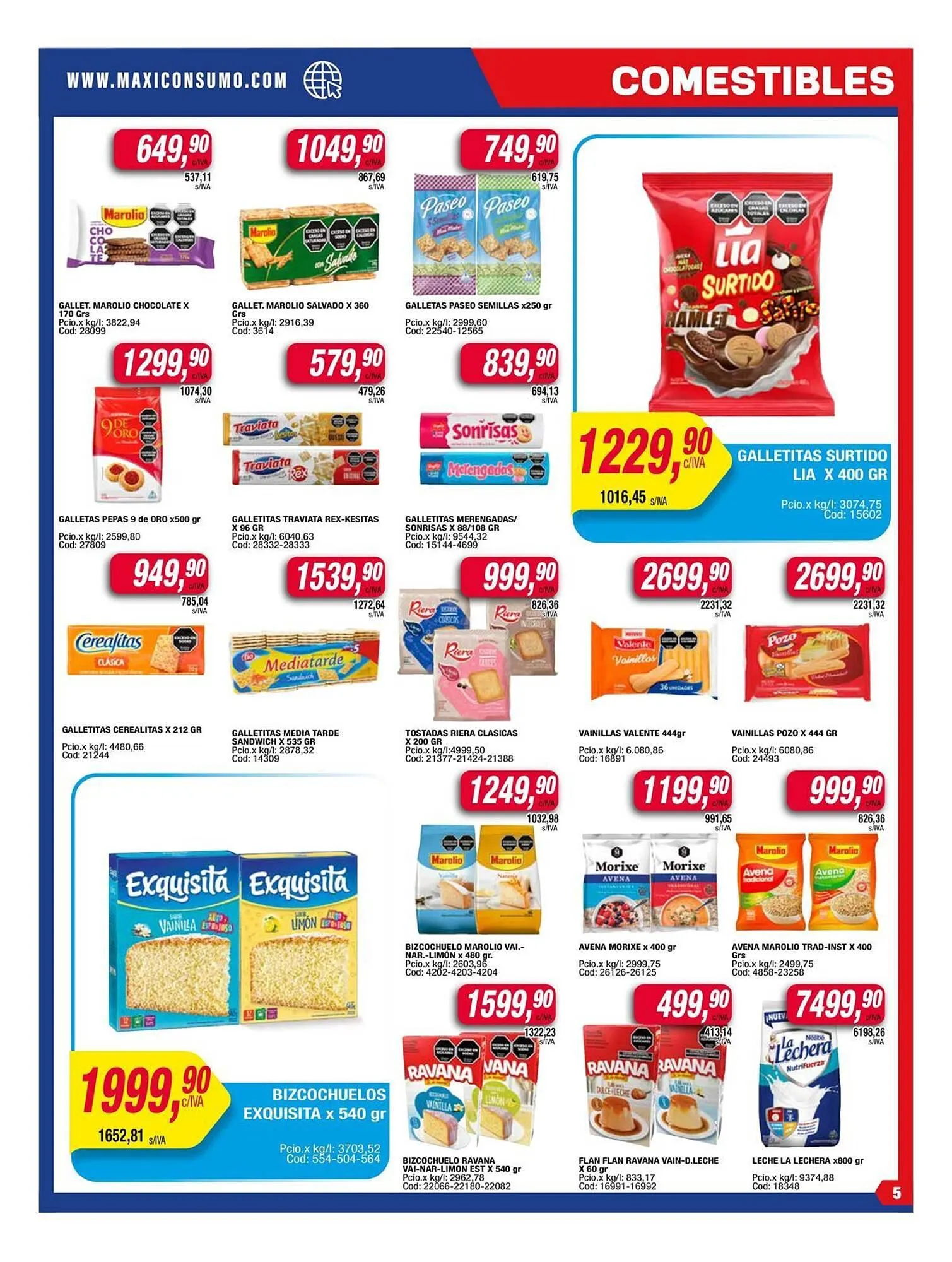 Ofertas de Catálogo Maxiconsumo 4 de agosto al 10 de agosto 2025 - Página 5 del catálogo