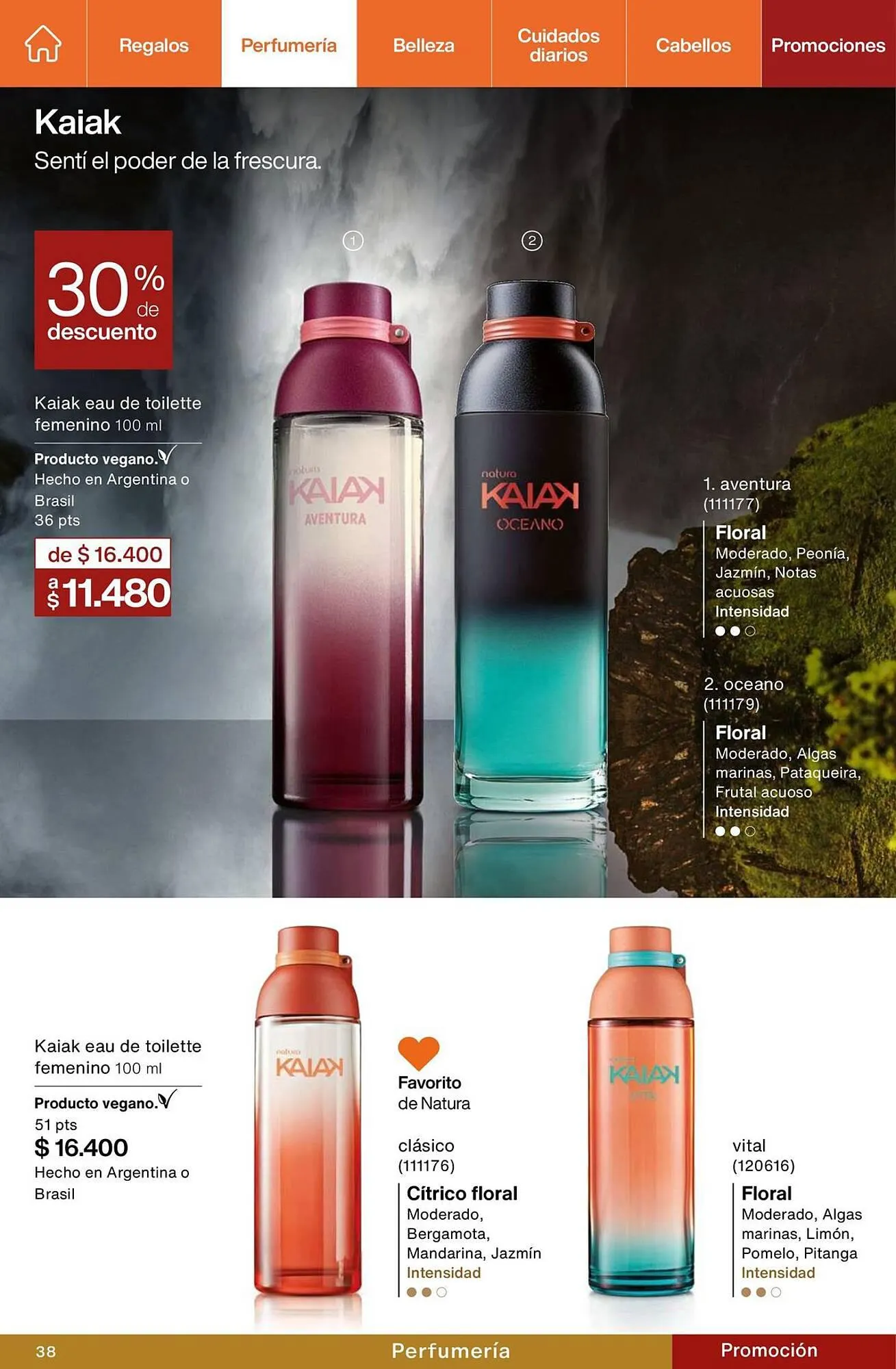 Ofertas de Catálogo Natura 27 de septiembre al 31 de octubre 2023 - Página 38 del catálogo