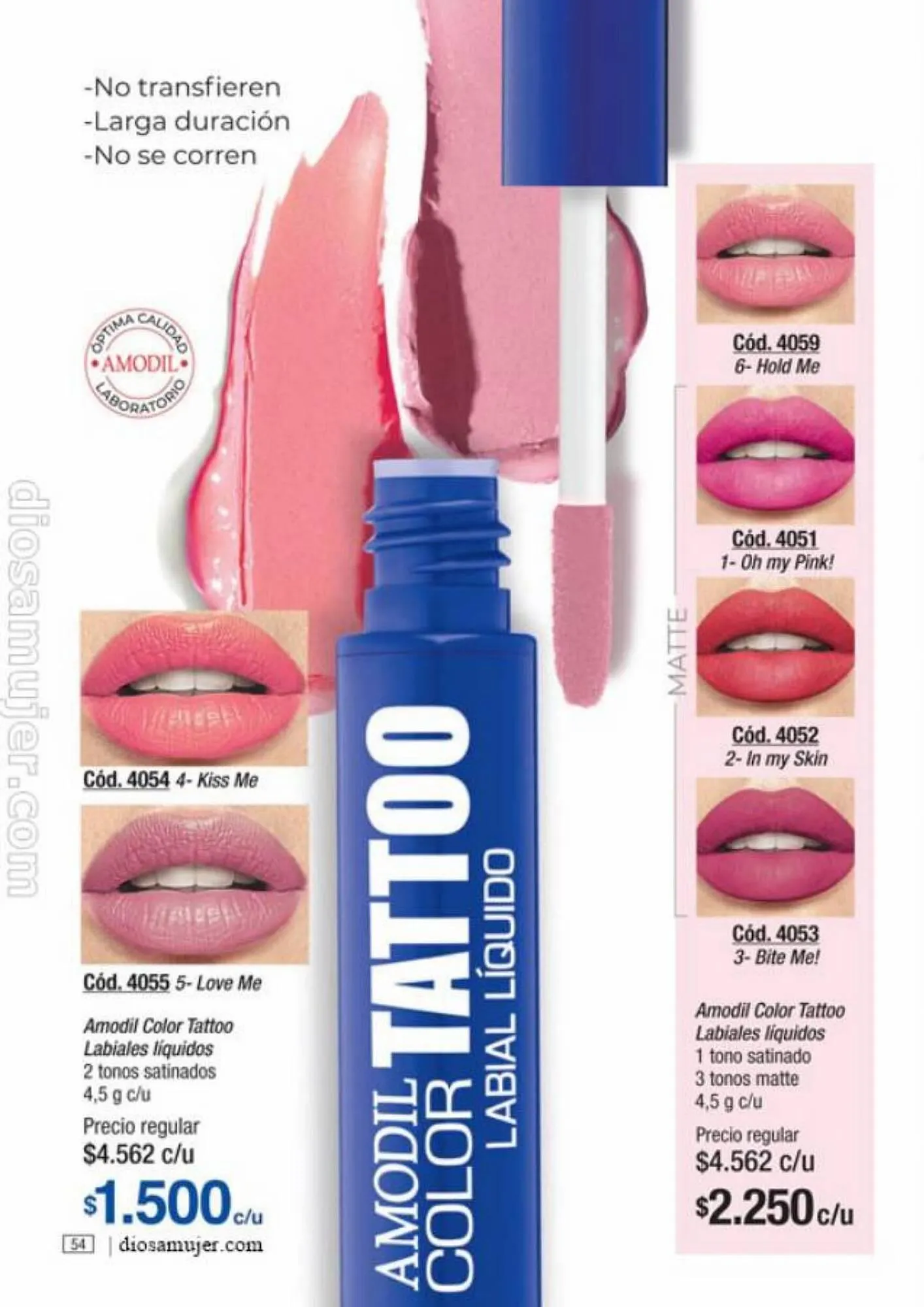 Ofertas de Catálogo Amodil 6 de septiembre al 10 de octubre 2023 - Página 54 del catálogo