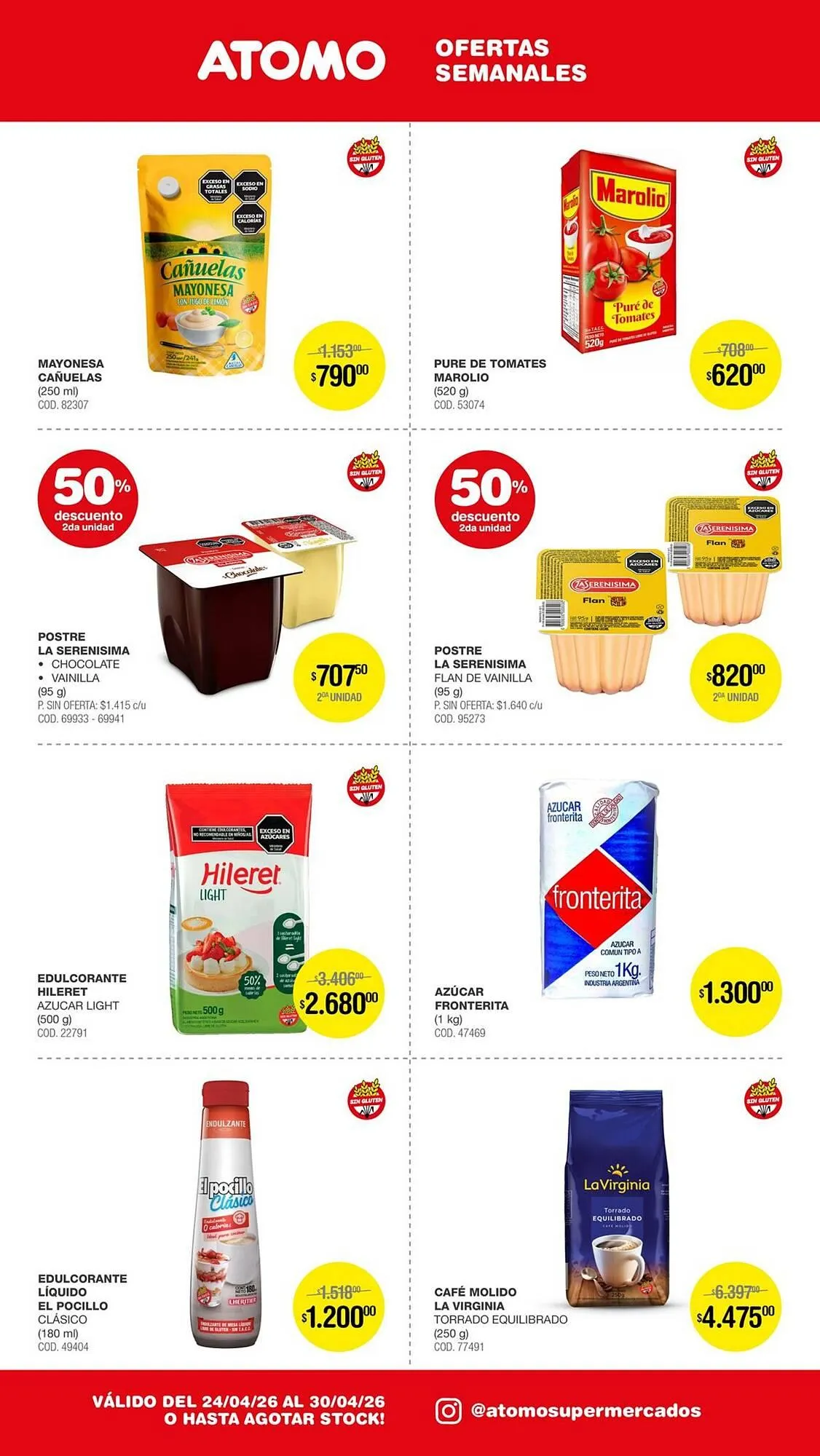Ofertas de Catálogo Atomo Conviene 24 de abril al 30 de abril 2026 - Página 8 del catálogo