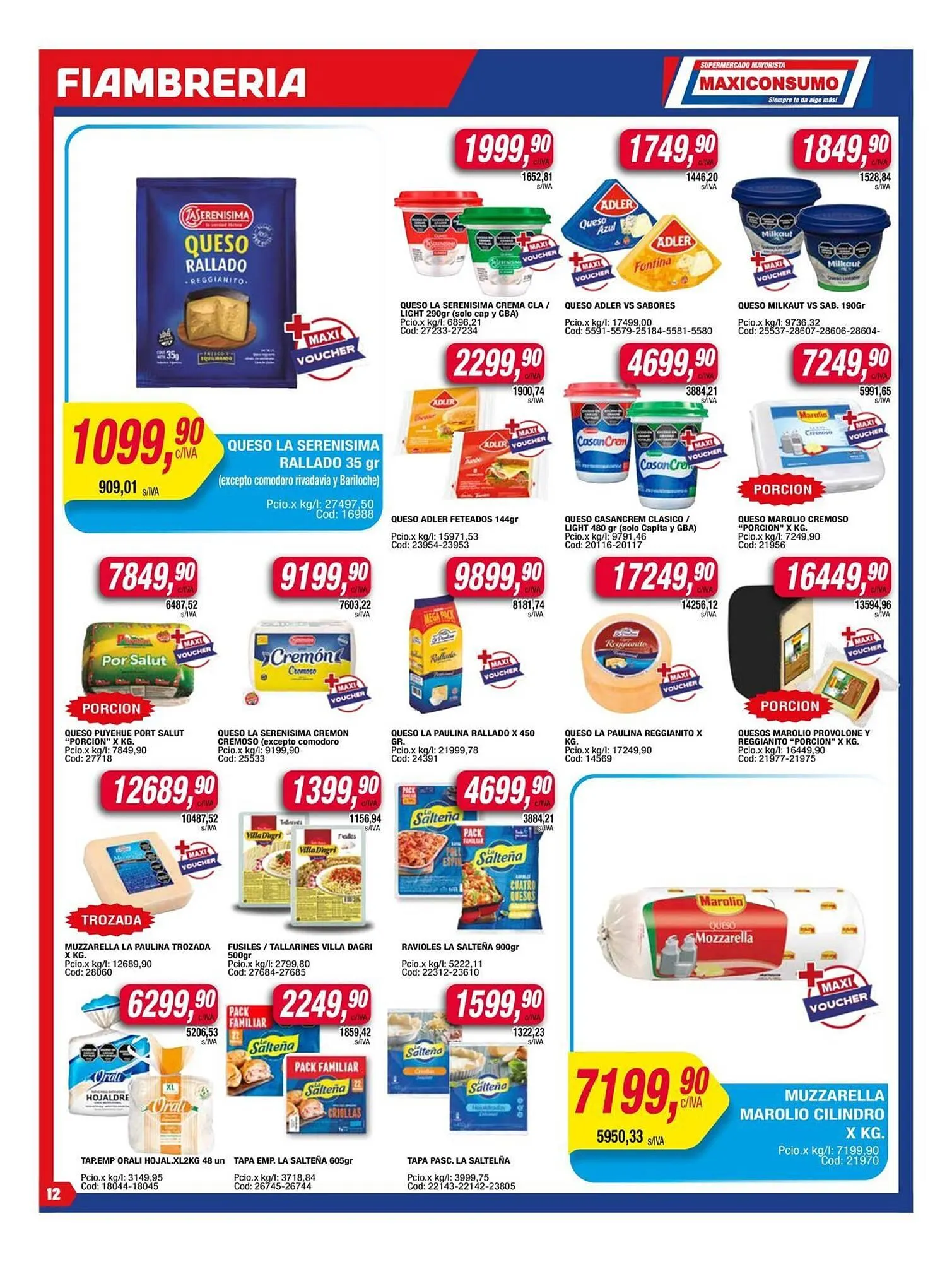 Ofertas de Catálogo Maxiconsumo 4 de agosto al 10 de agosto 2025 - Página 12 del catálogo