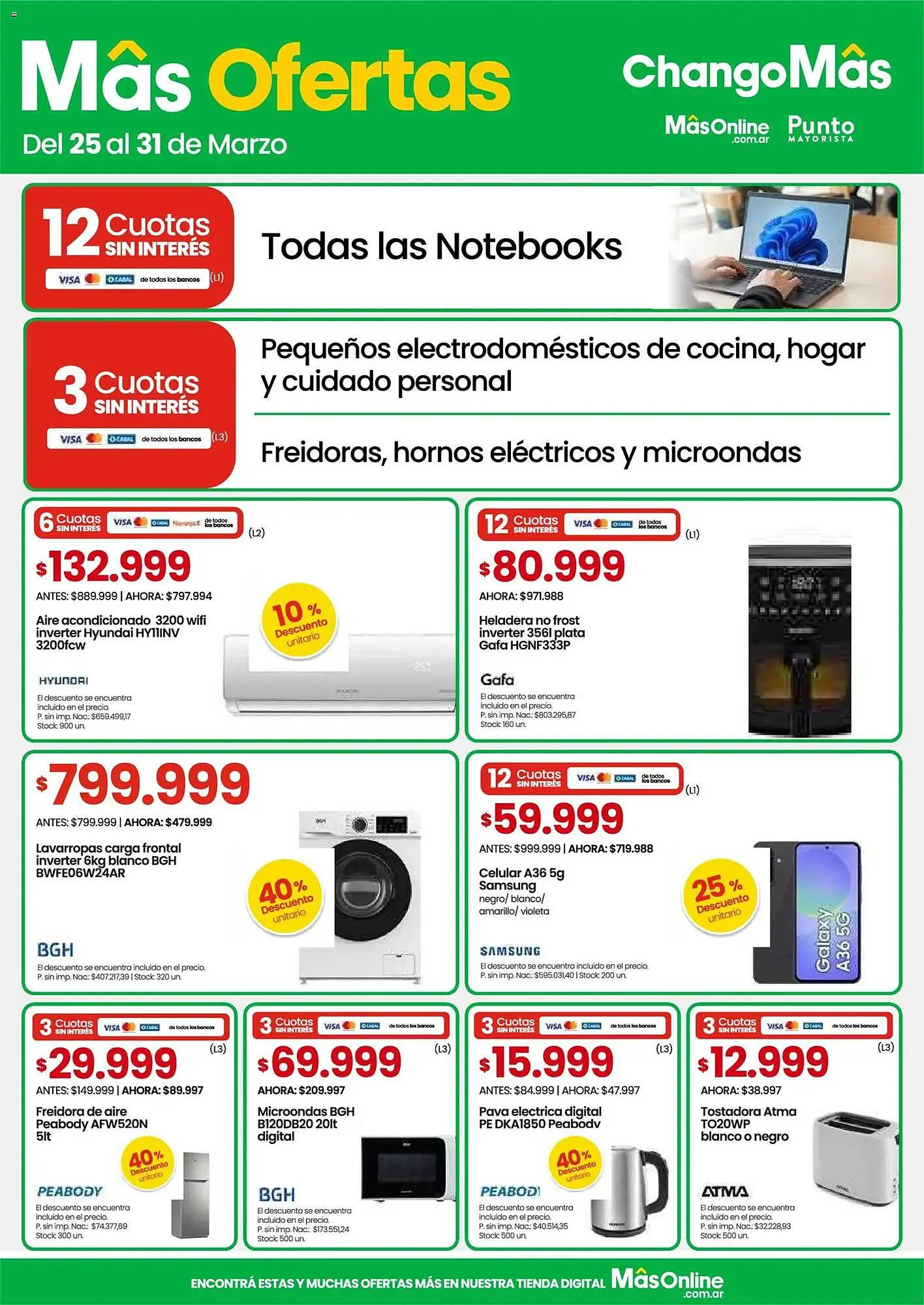 Ofertas de Catálogo Punto Mayorista 25 de marzo al 31 de marzo 2026 - Página 10 del catálogo